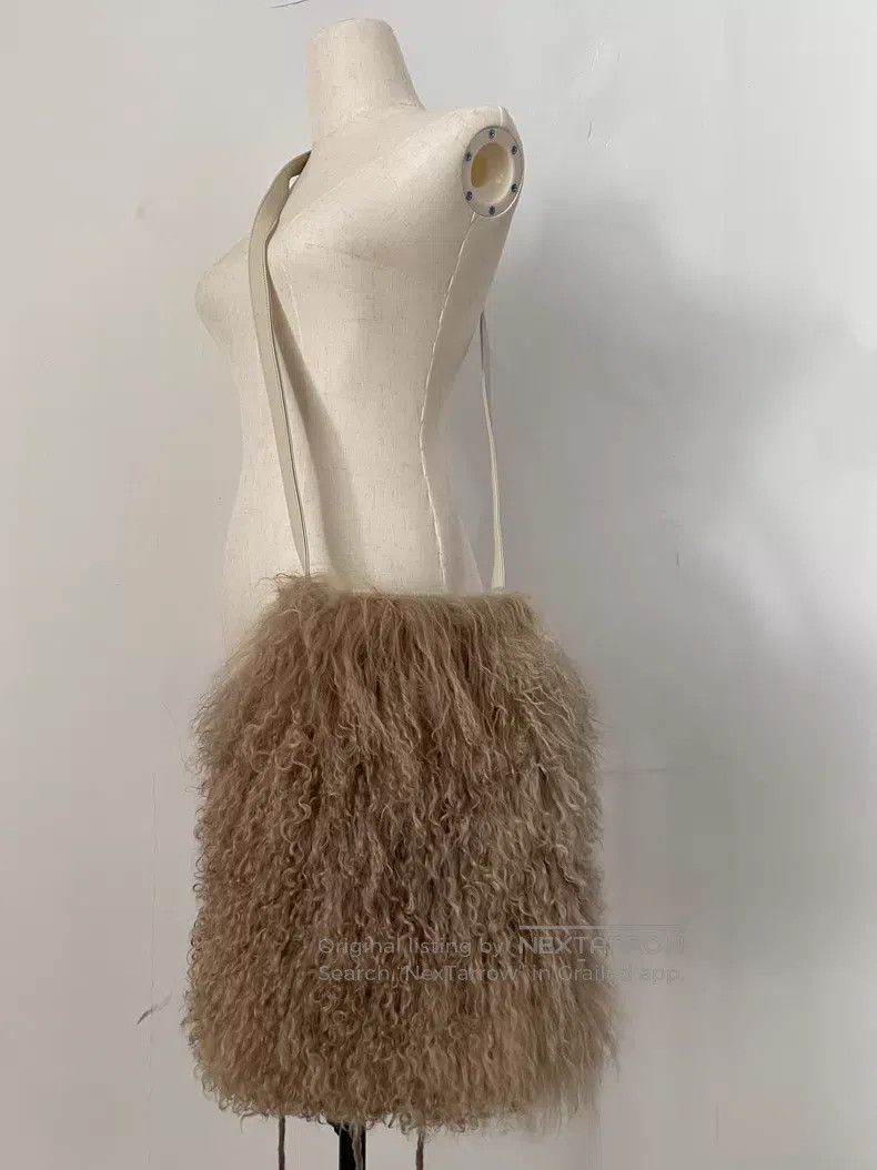 Share Spirit Homme Share Spirit Homme Furry Fringe Crossbody Bag Size ONE SIZE - 5 Thumbnail