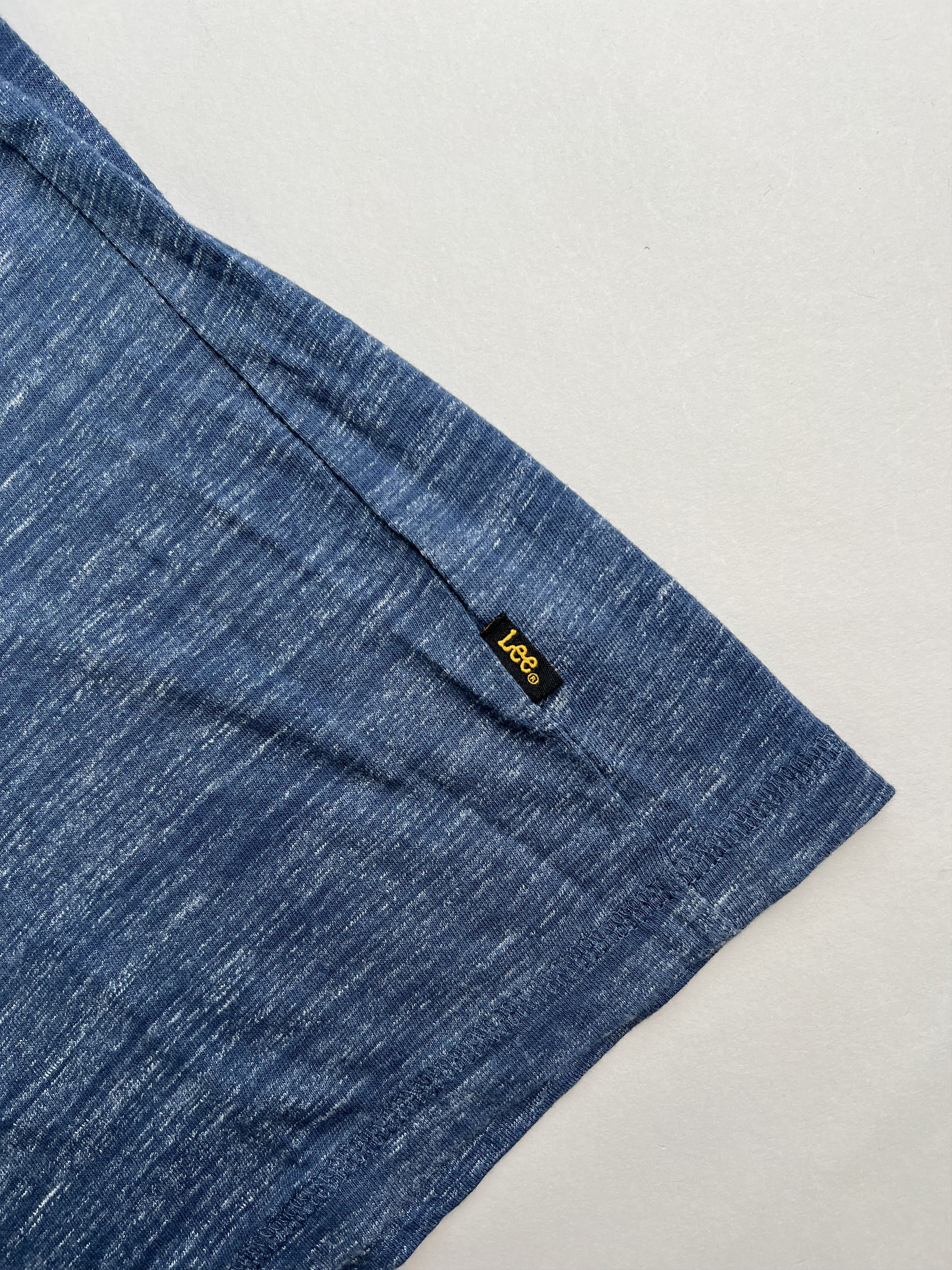 Lee Lee Henley T-Shirt Blue XL Size US XL / EU 56 / 4 - 5 Thumbnail