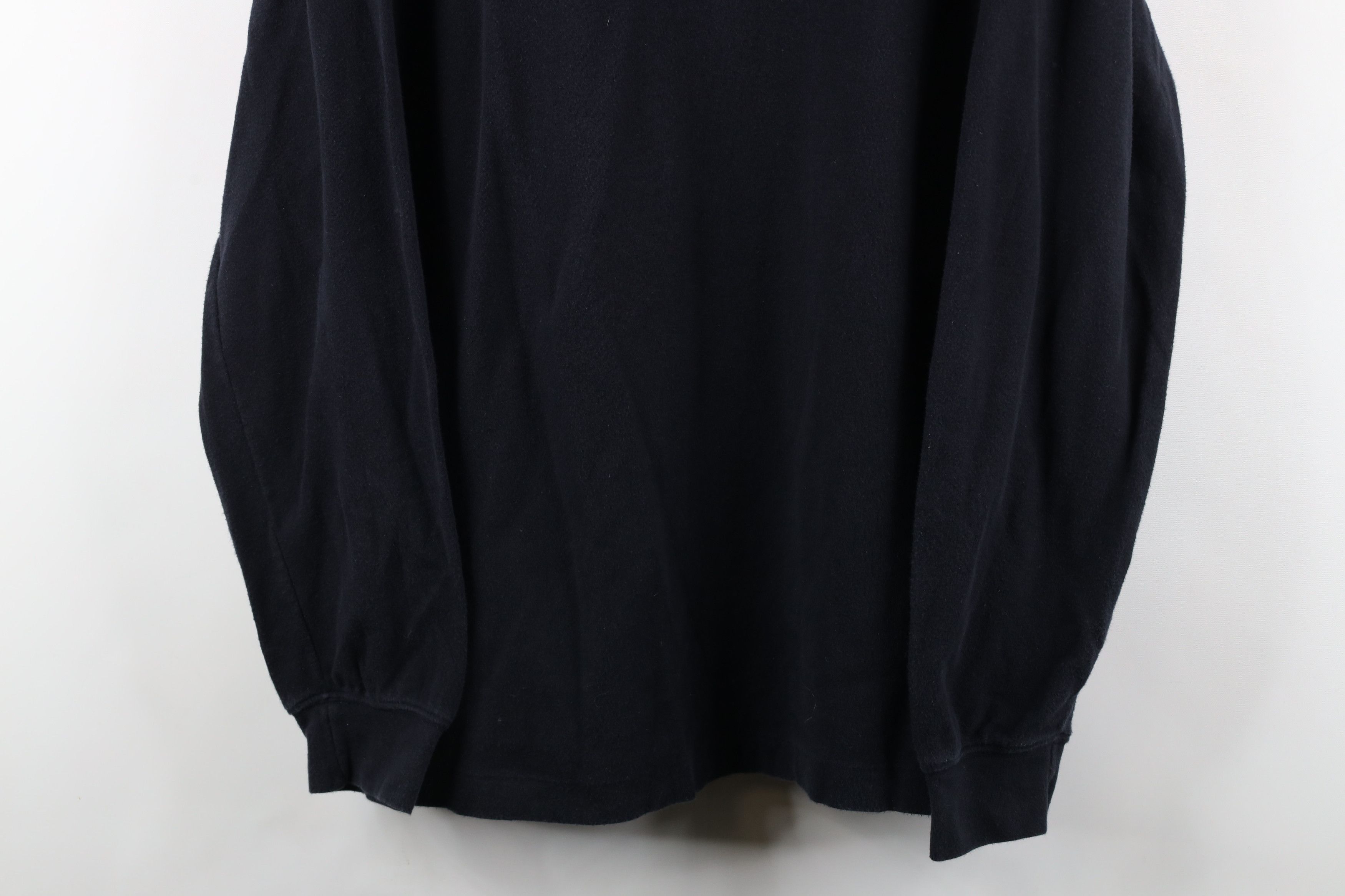 Lands' End × Vintage Vintage 90s Lands End Soft Touch Long Sleeve Polo Shirt Size US L / EU 52-54 / 3 - 3 Thumbnail