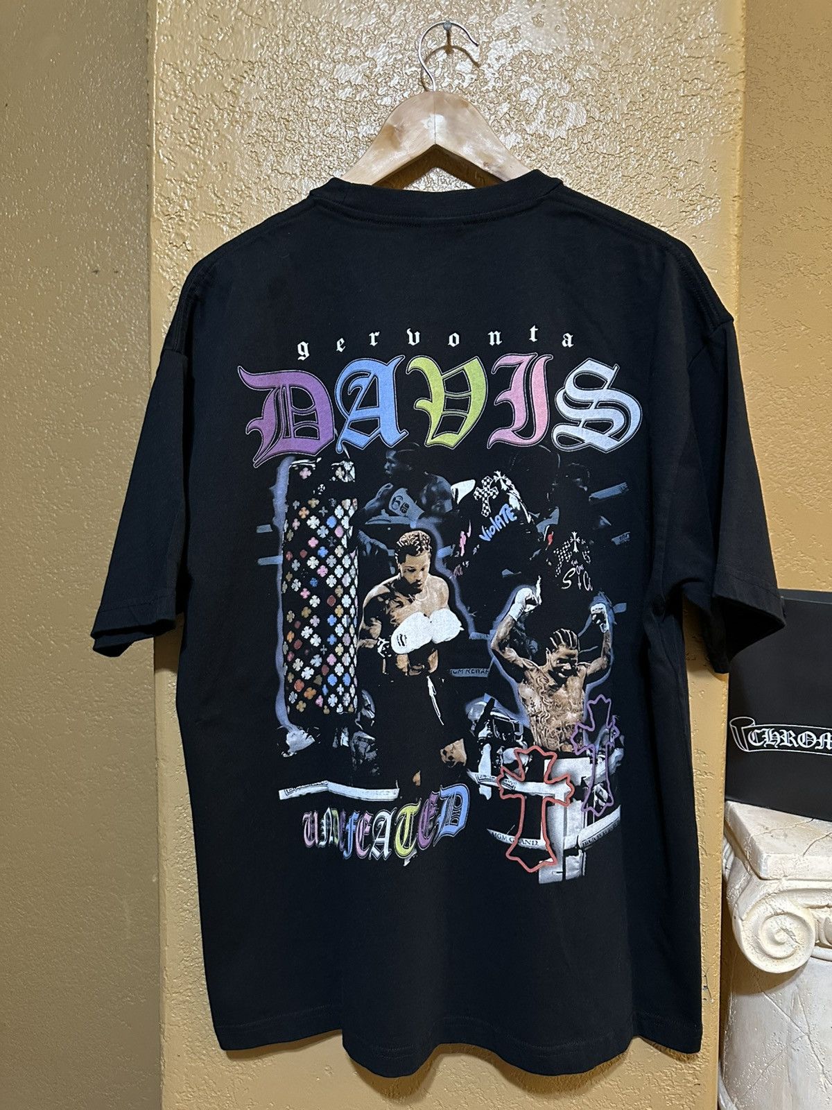 Vintage Gervonta Tank Davis Chrome Boxing tee xl Size US XL / EU 56 / 4 - 1 Thumbnail