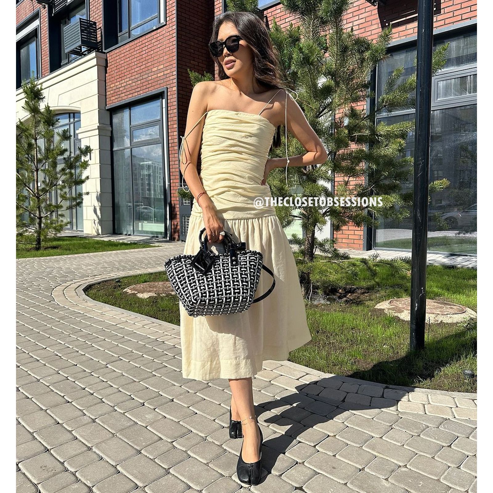 Zara ZARA BLOGGER FAVE!!! Ruched Midi Dress NWT Size L / US 10 / IT 46 - 22 Thumbnail
