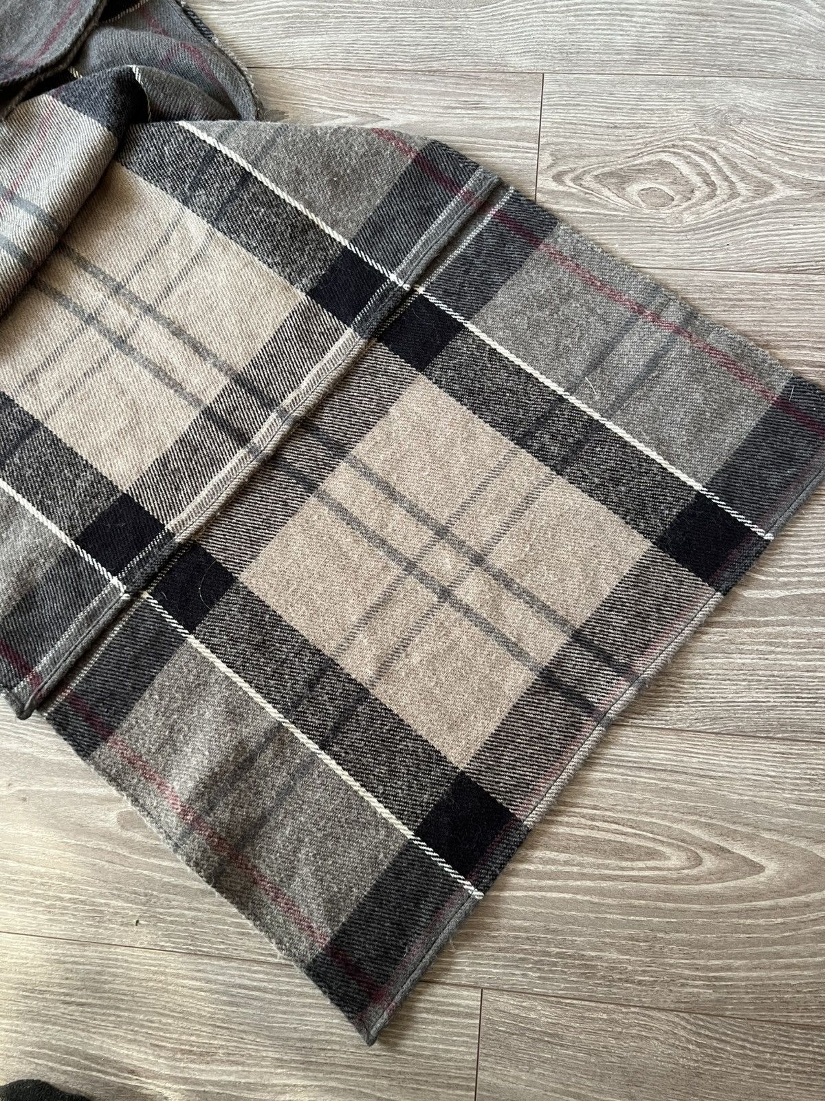 Barbour × Vintage ‼️Vintage Barbour England Huge Acrylic/Wool Scarf 🧣 Size ONE SIZE - 9 Thumbnail