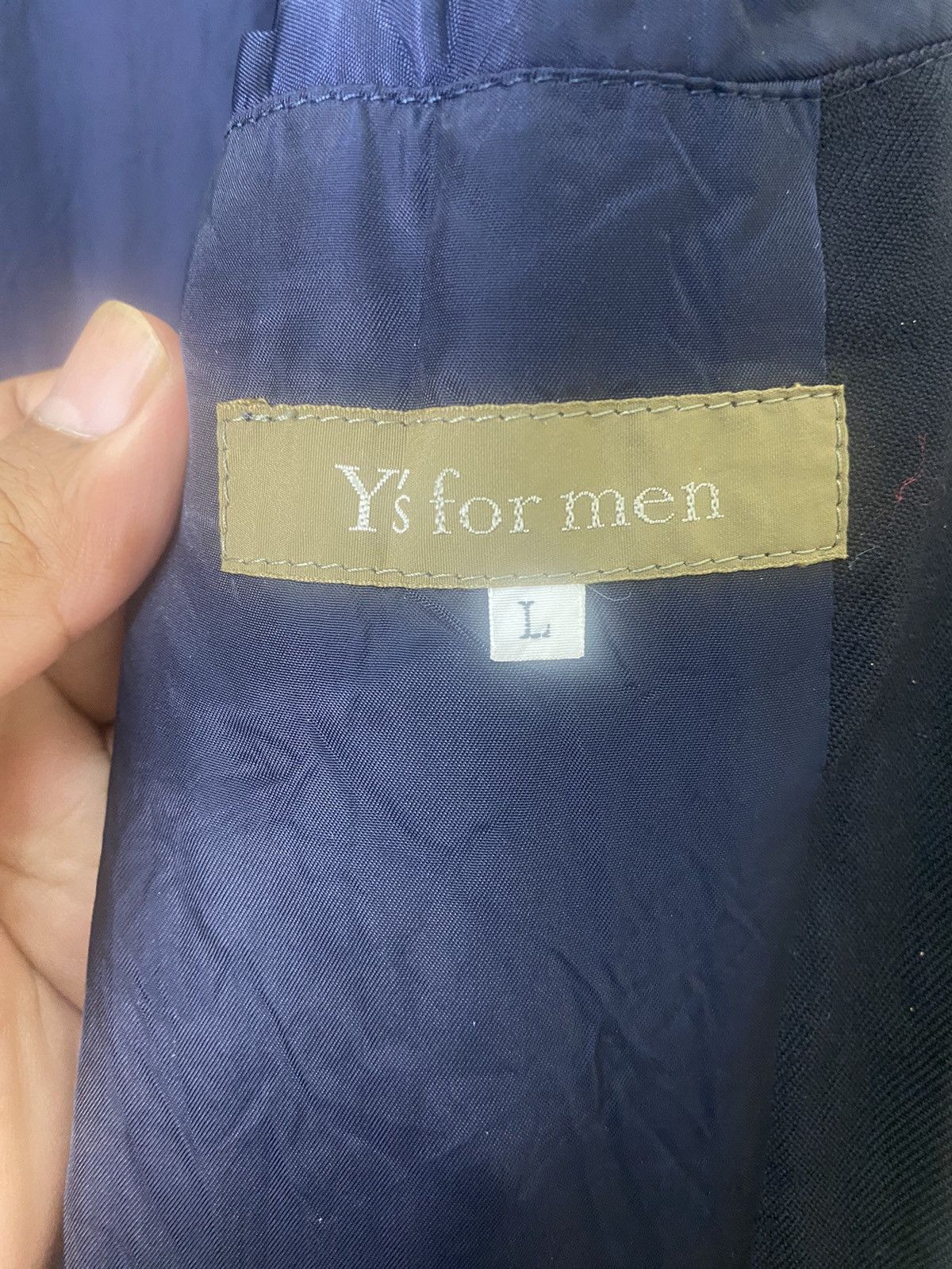 Yohji Yamamoto VINTAGE Y’S FOR MEN YOHJI YAMAMOTO WOOL HOODED JACKET Size US L / EU 52-54 / 3 - 11 Thumbnail