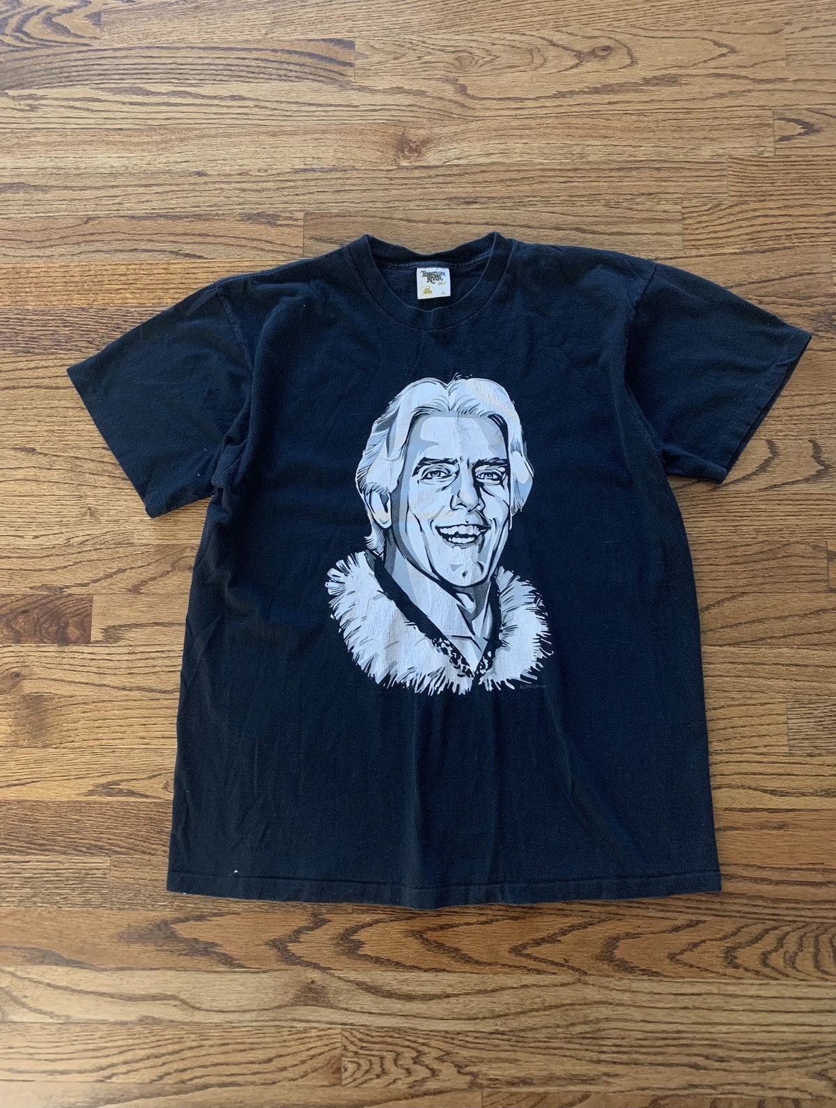 Vintage × WWE Vintage 90s Ric Flair WcW Wrestling Double Sided Tee Size US XL / EU 56 / 4 - 1 Thumbnail