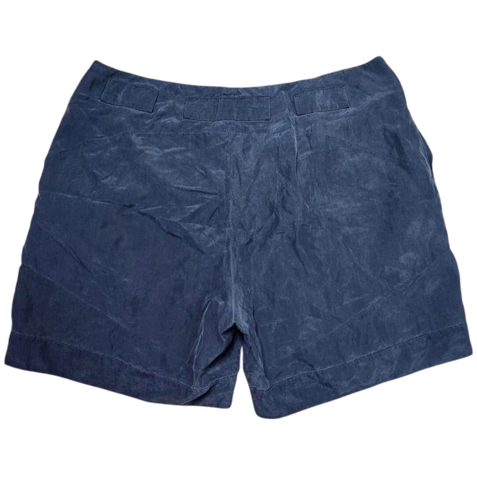 Helmut Lang HELMUT LANG Womens Sz 4 100% Silk Shorts Lightweight Charcoal Gray Missing Belt Size 27" / US 4 / IT 40 - 2 Thumbnail