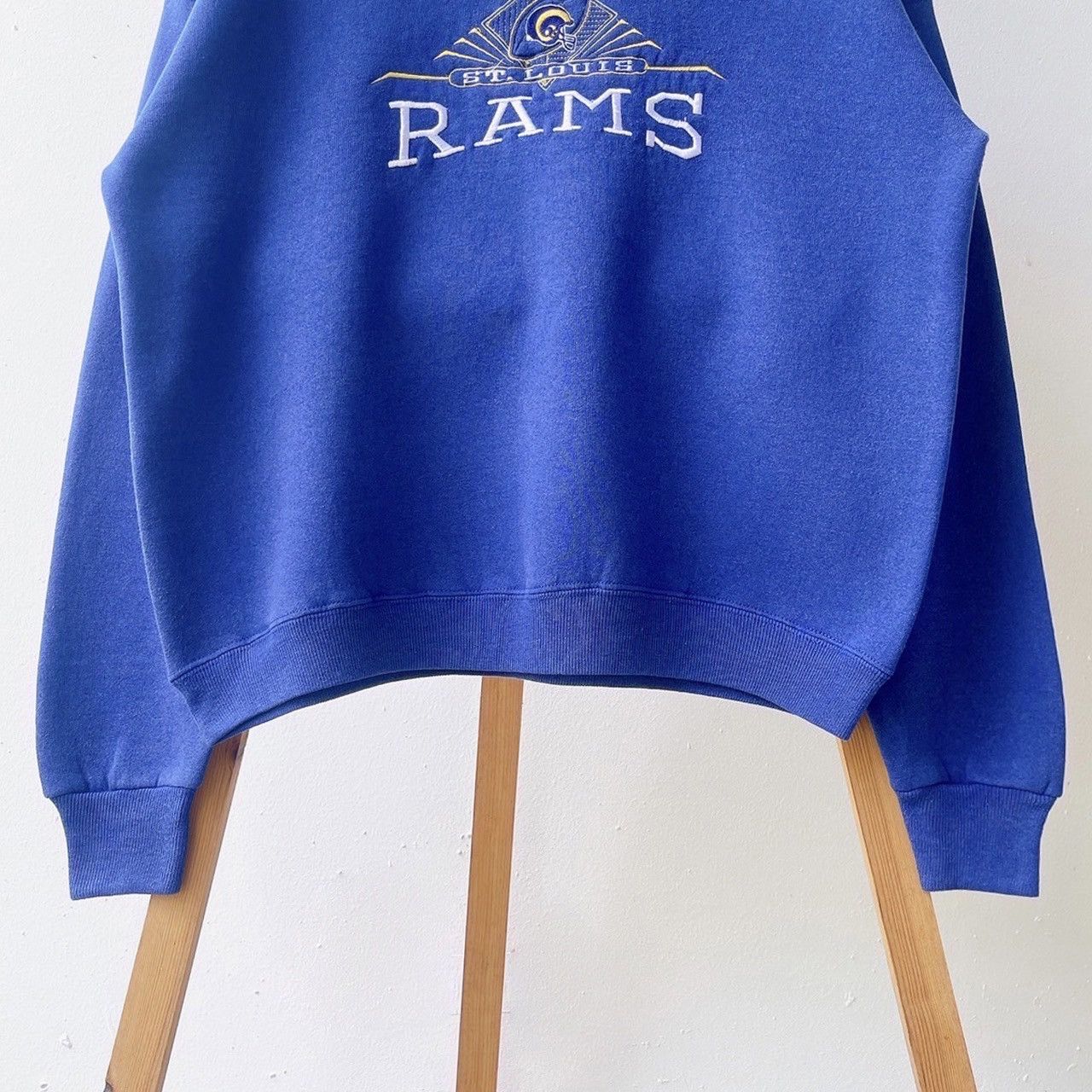 Vintage 90 St. Louis Rams NFL sweatshirt/ L Size US L / EU 52-54 / 3 - 4 Thumbnail