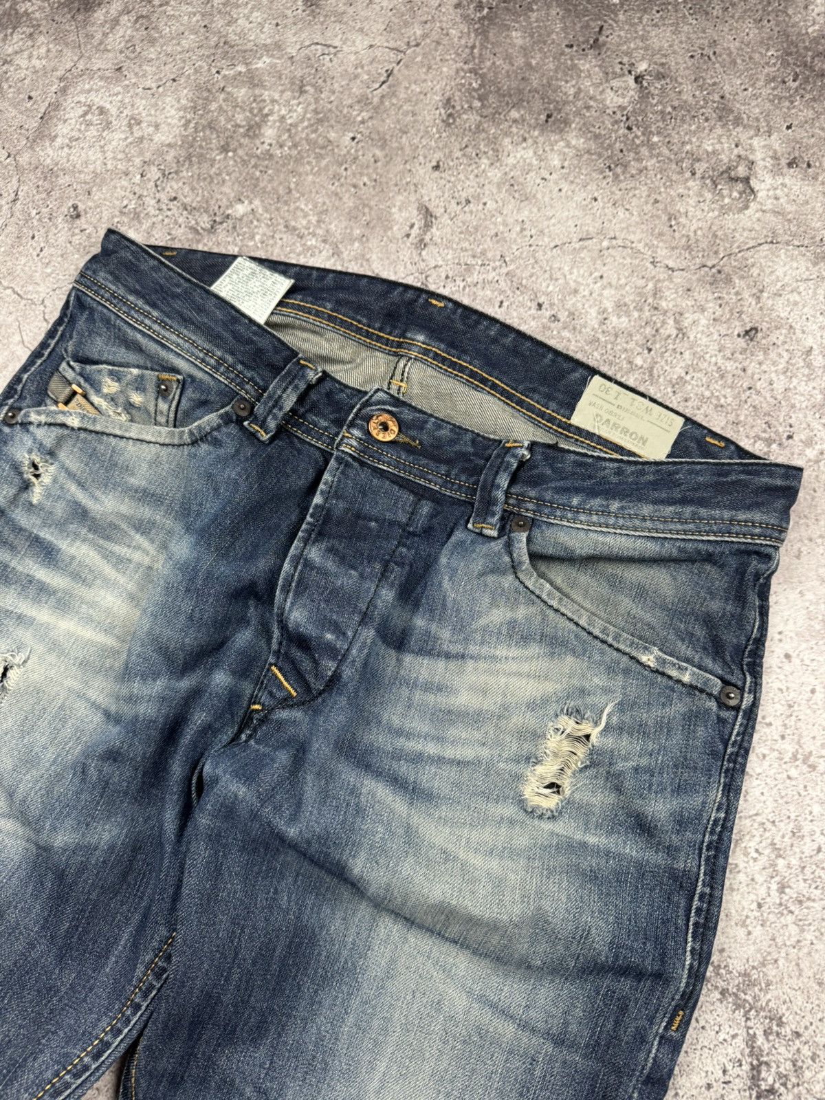 Diesel × Vintage CRAZY FLARED DIESEL JEANS If Six Was Nine japanese style Size US 31 - 6 Thumbnail