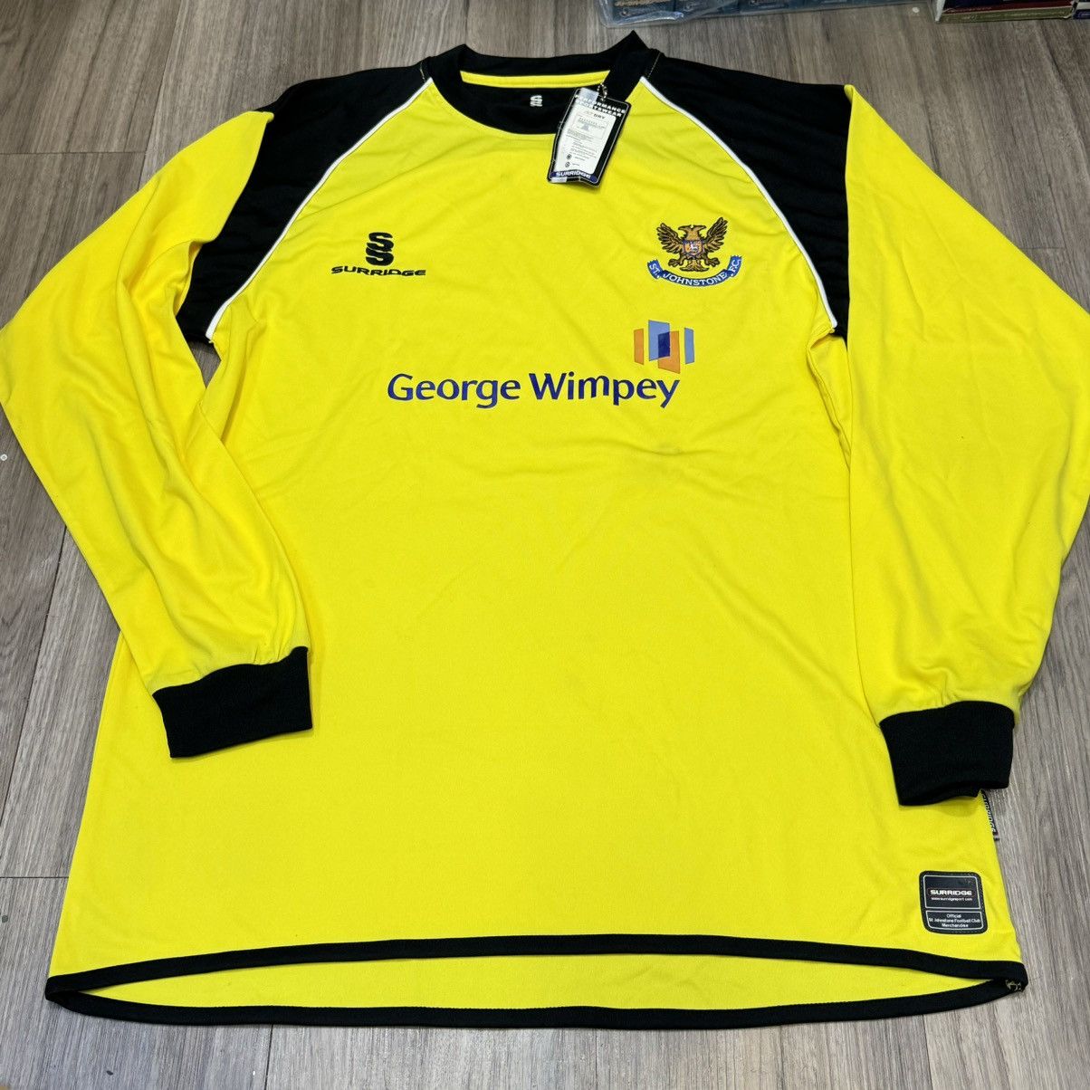 Sports Specialties St Johnstone 07/08 goalkeeper gk shirt (bnwt) Size US L / EU 52-54 / 3 - 1 Thumbnail
