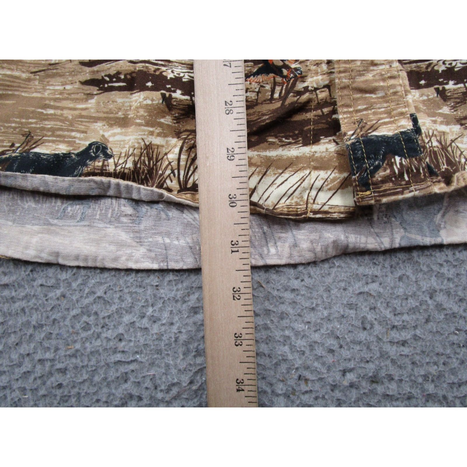 Gloverall Outdoor Life Button-Up Shirt 2XL Multicolor Long Sleeve Western Outdoor Shirts Mens Dogs Ducks Size US XXL / EU 58 / 5 - 6 Thumbnail