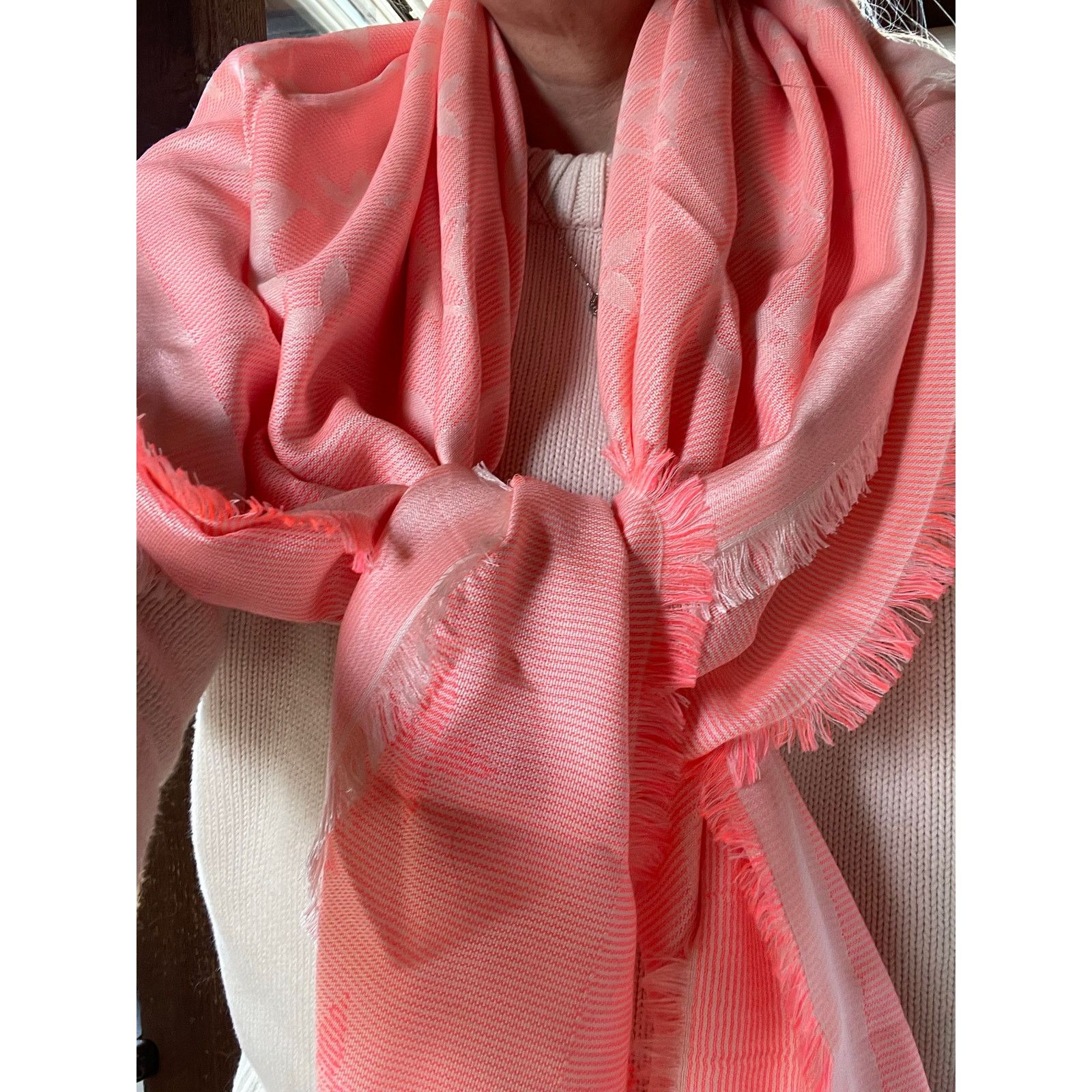 Louis Vuitton Louis Vuitton Chale Beyond Mongram Scarf, NWT Size ONE SIZE - 5 Thumbnail