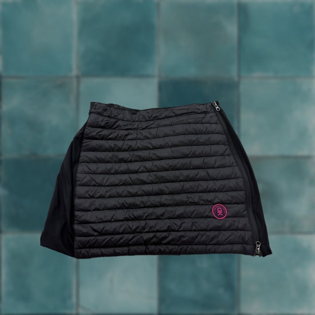 Vintage VINTAGE Little Donkey Andy Skirt Womens L Black Quilted Insulated Athletic Hiking Size 36" / US 14 / IT 50 - 1 Thumbnail