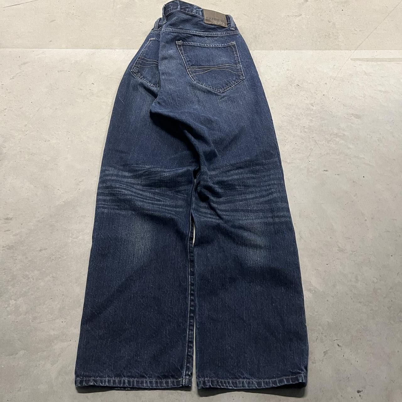 Vintage Vintage Y2K/2000s Grunge Dark Wash Denim jeans Skater Essential! Size US 36 / EU 52 - 5 Thumbnail