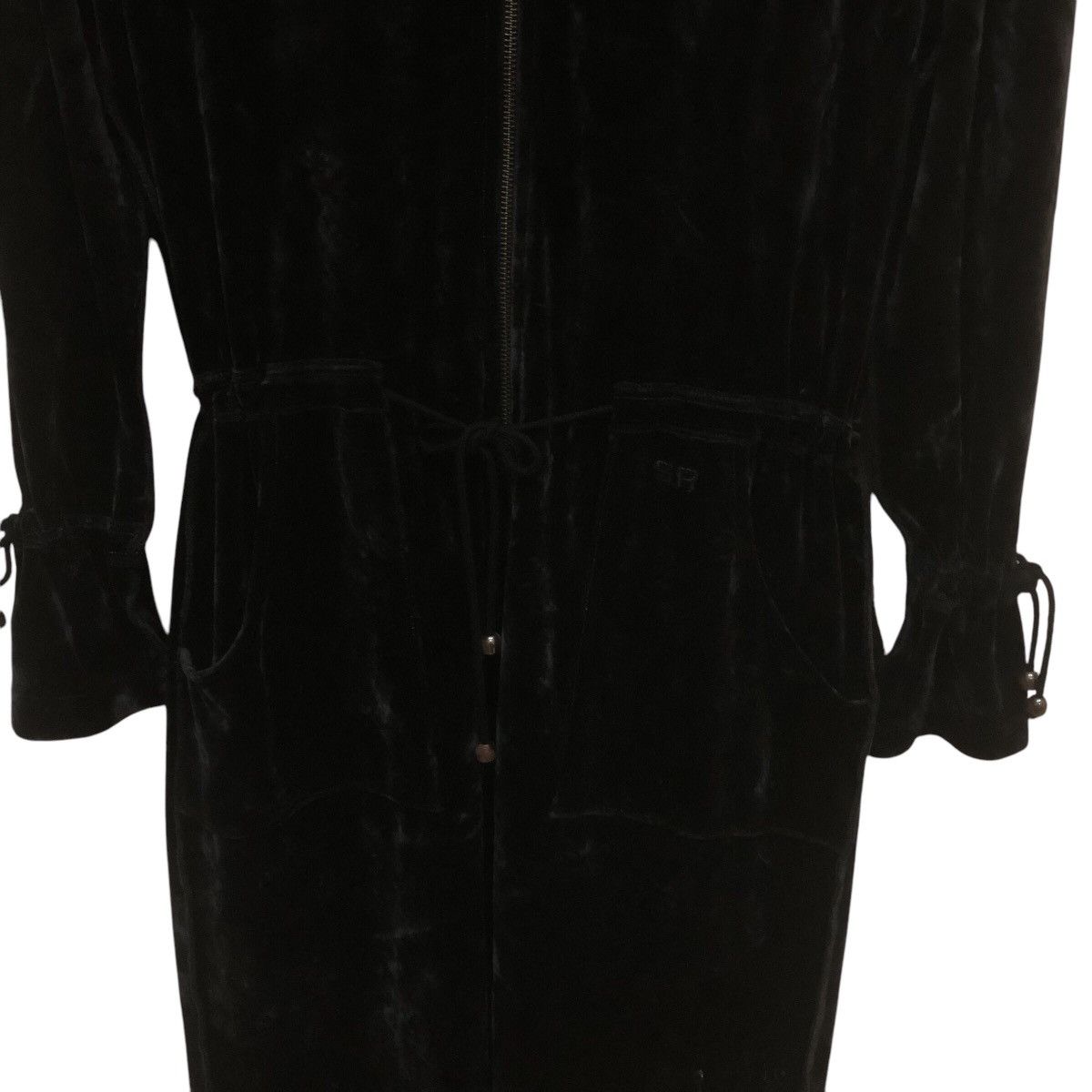 Sonia Rykiel Sonia Rykiel Paris Zipper LG Velvet Dress Size M / US 6-8 / IT 42-44 - 5 Thumbnail