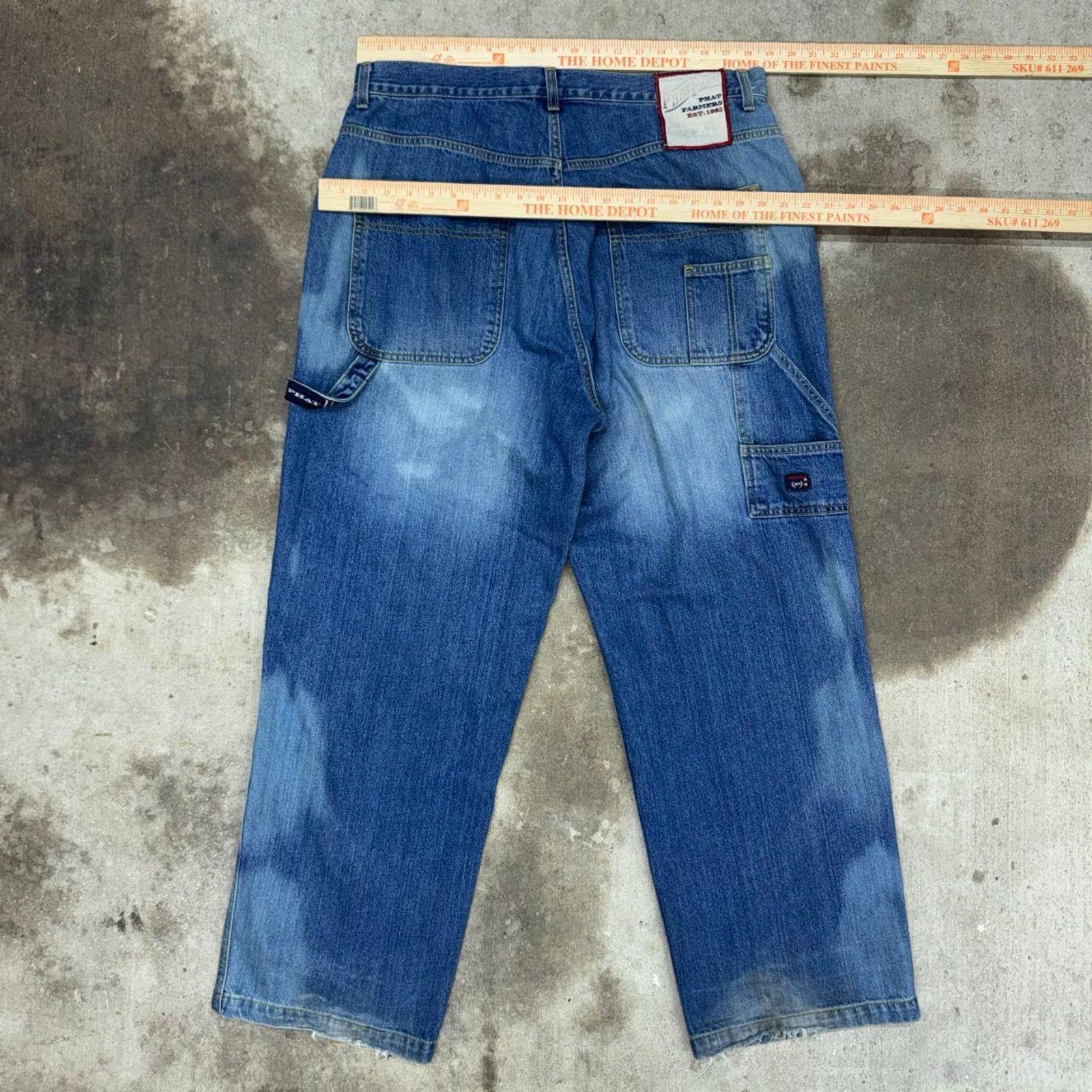 Phat Farm Vintage y2k phat farm carpenter hip hop 2000s denim jeans Size US 38 / EU 54 - 3 Thumbnail