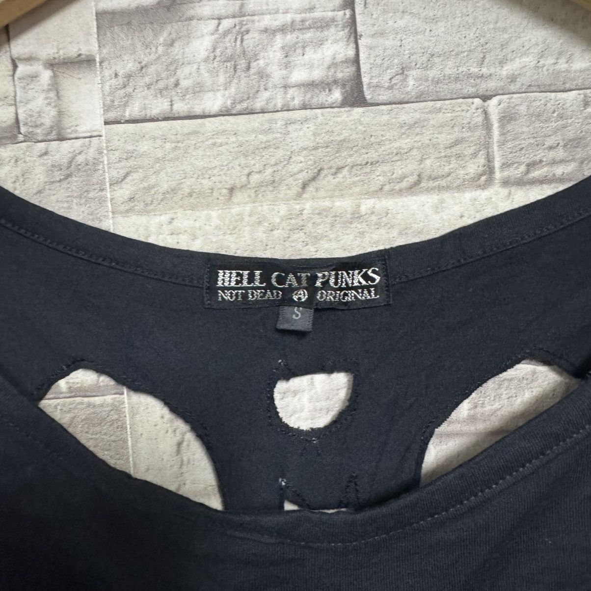 Seditionaries Hell Cat Punks Ribcage cut Hole Distressed Tank Size S / US 4 / IT 40 - 13 Thumbnail