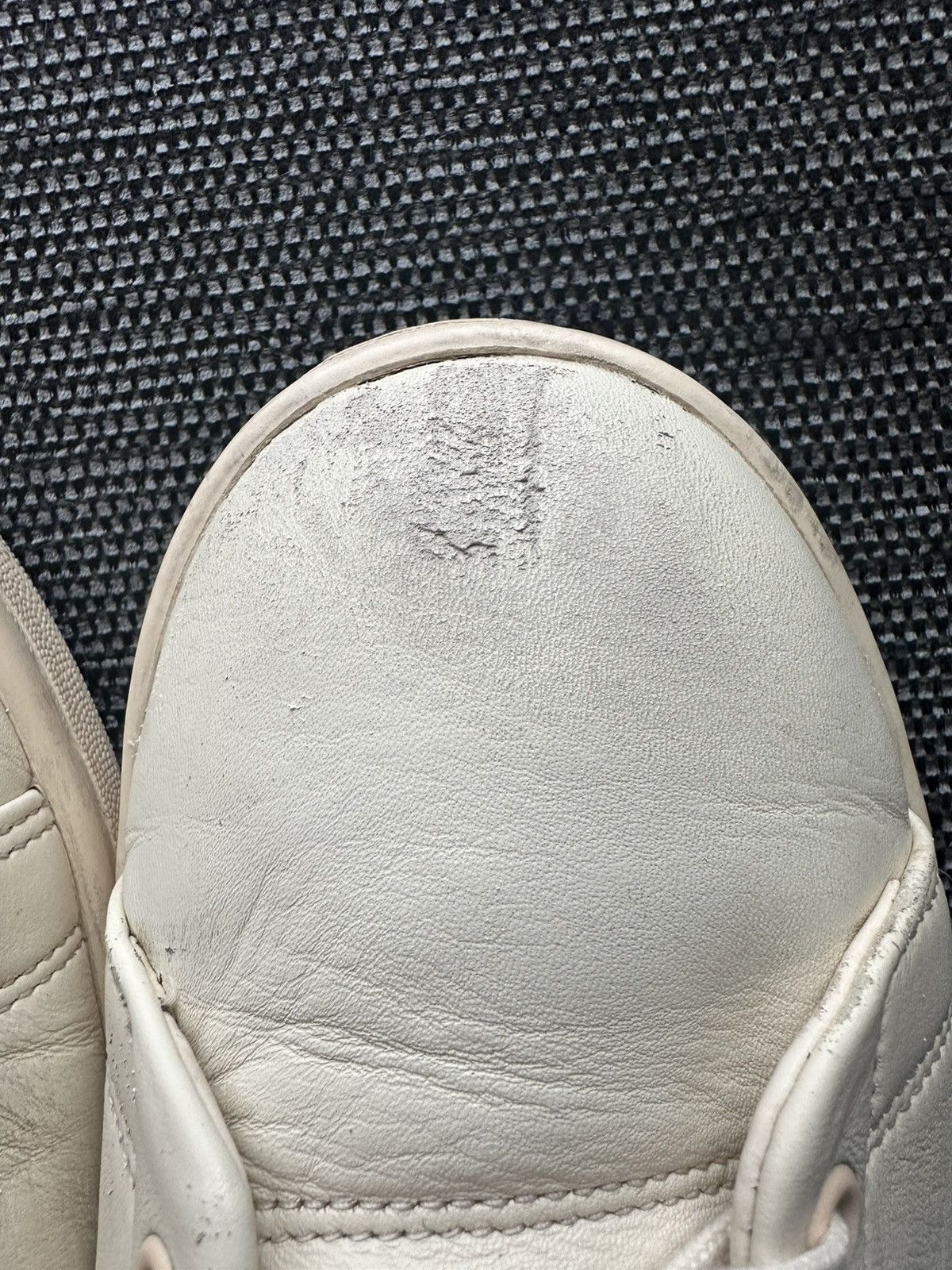 Adidas Stan Smith X Highsnobiety Cream Leather Sneakers in White, Men's (Size 11) — image 4 of 6