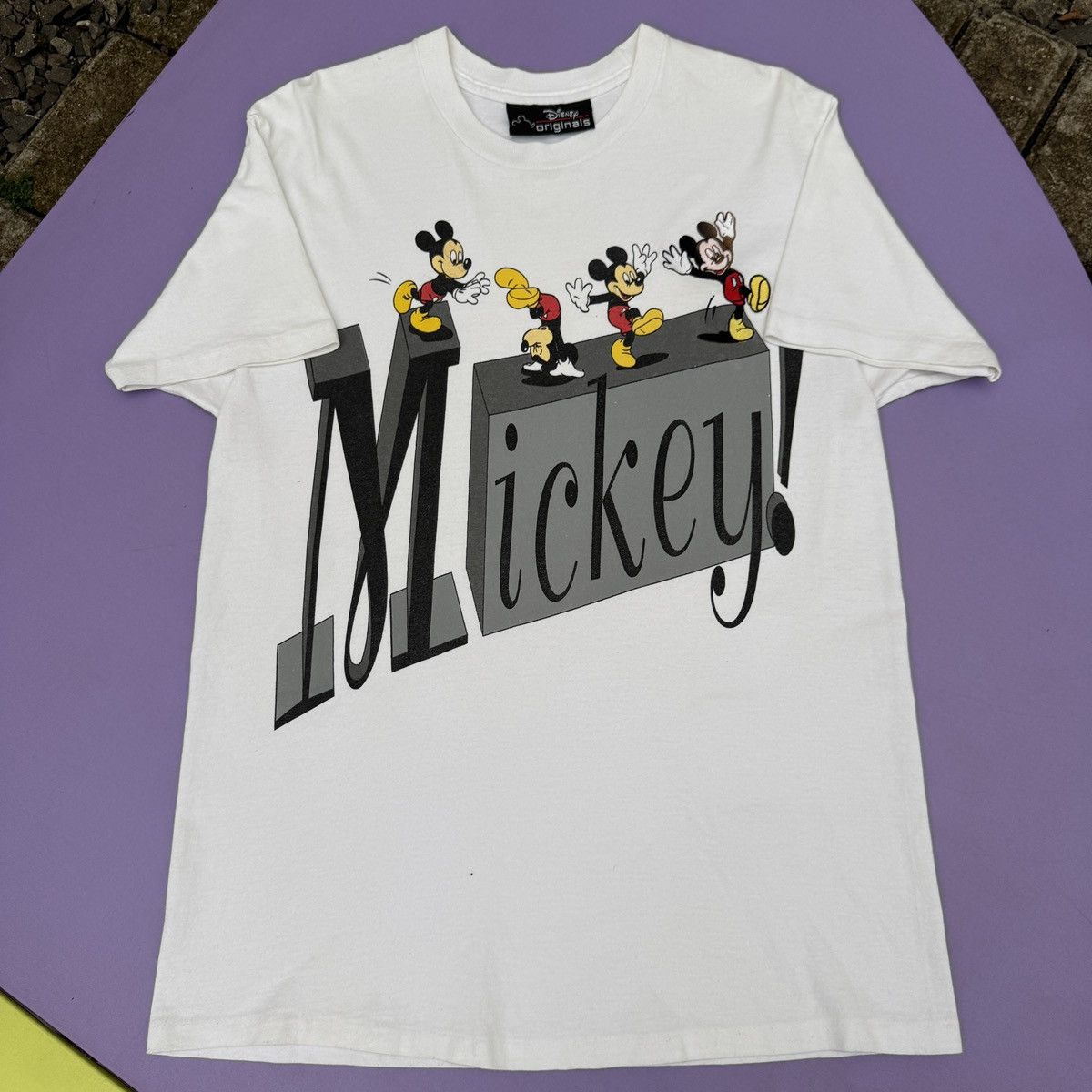 Other Vintage's Mickey Mouse T-Shirt Size US L / EU 52-54 / 3 - 1 Thumbnail