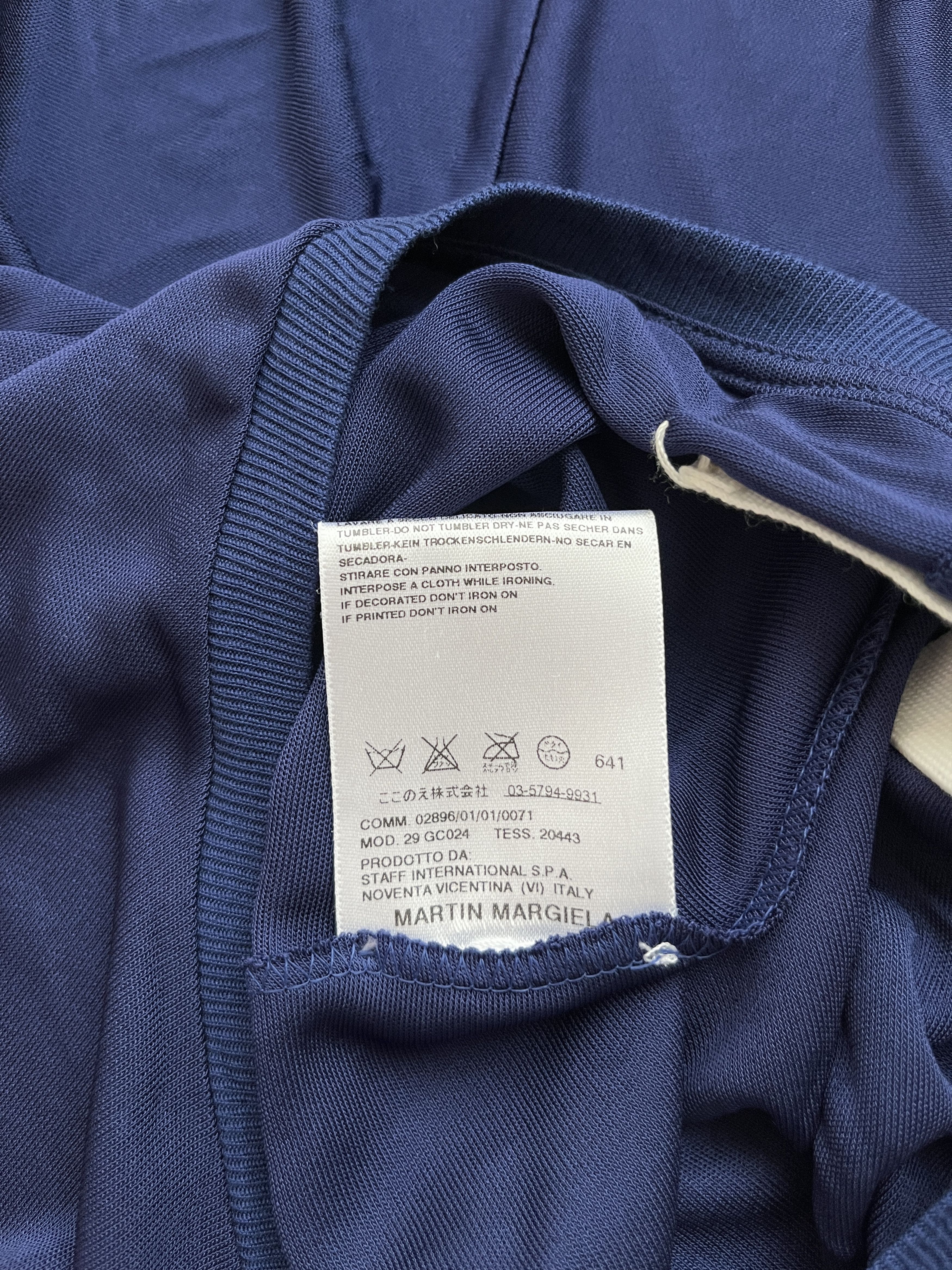Maison Margiela ⚡️QUICK SALE⚡️2007 Maison Margiela Blue Asymmetric Cape Size M / US 6-8 / IT 42-44 - 6 Thumbnail
