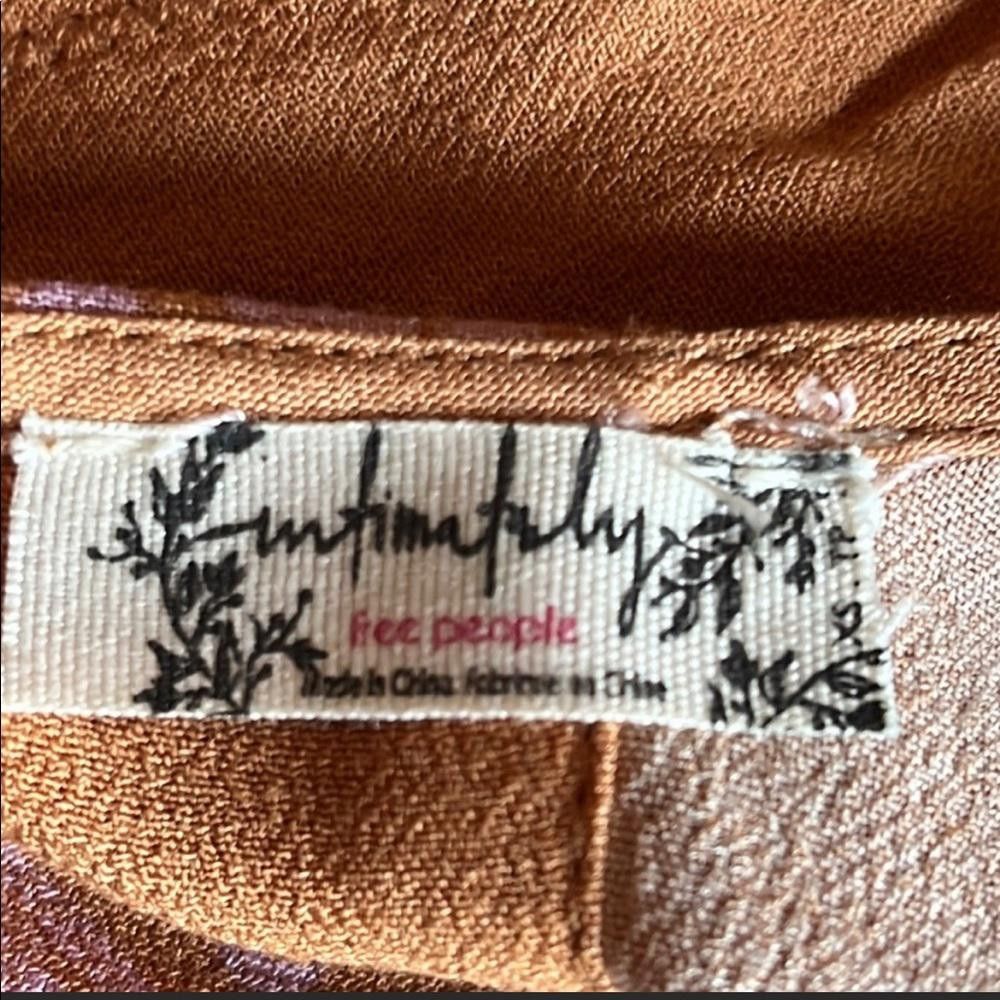Designer Free People Intimately Free Long-Sleeve Bodysuit Size XS / US 0-2 / IT 36-38 - 9 Thumbnail