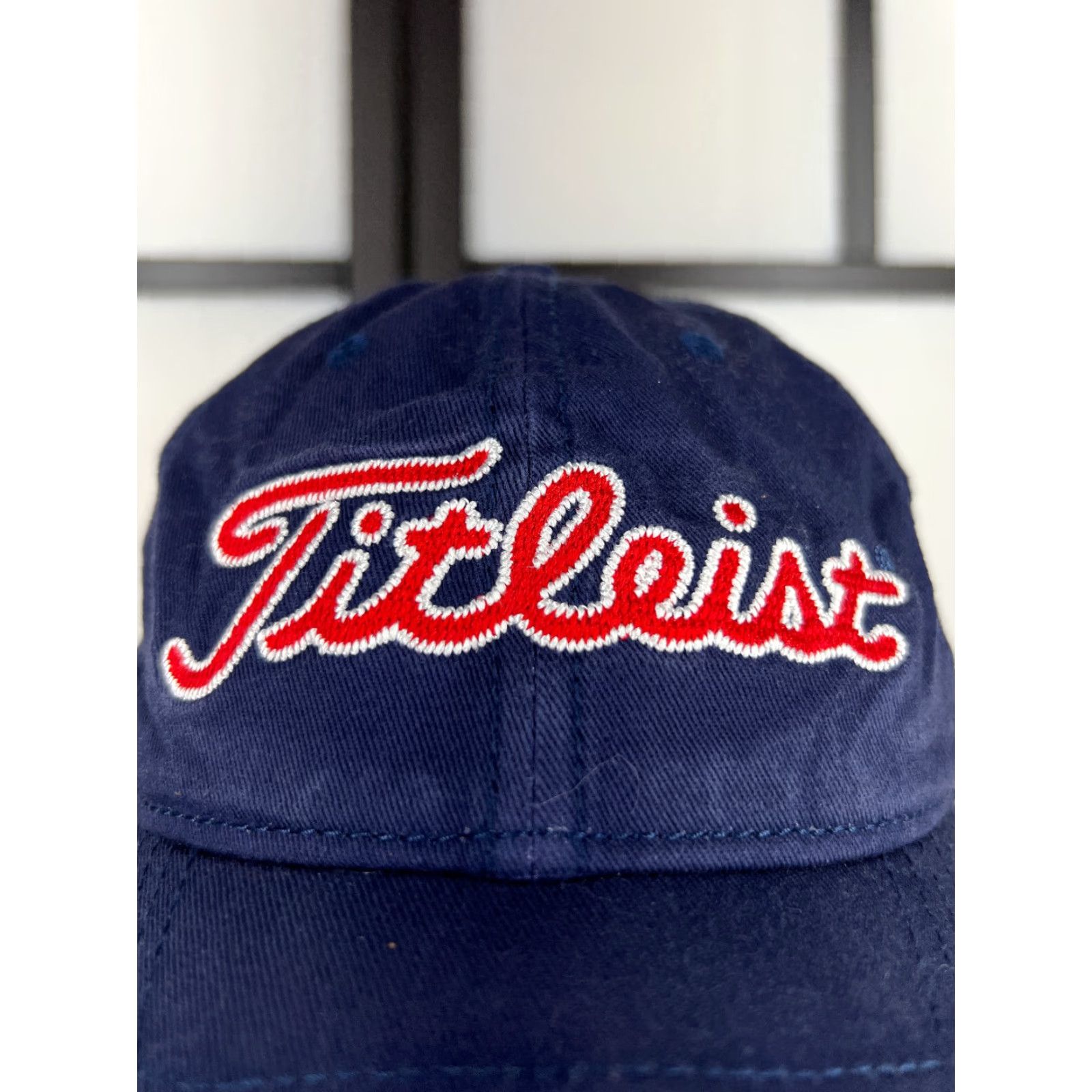 Titleist Titleist Hat Cap Strap Back Adult Blue Red Golf Golfer Outdoor 100% Cotton 1935 Size ONE SIZE - 2 Thumbnail
