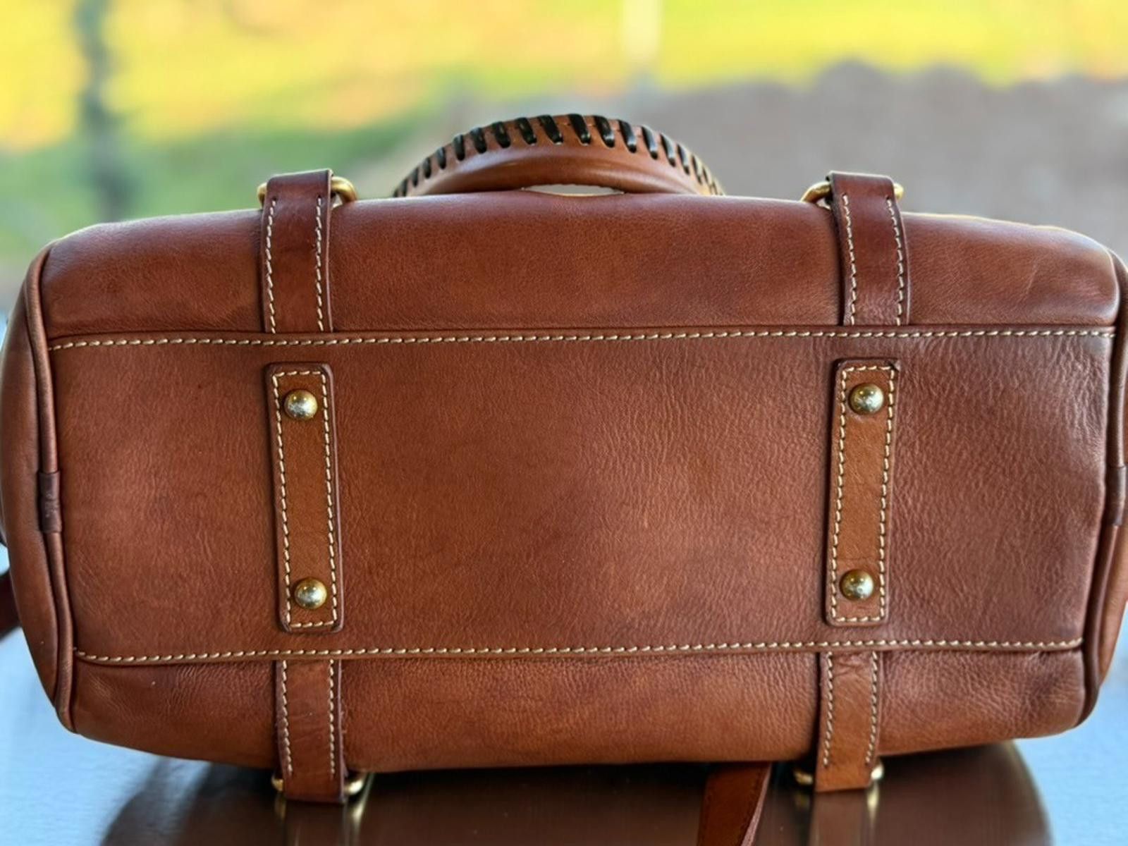 Dooney & Bourke Dooney Bourke Florentine Satchel Italian Leather Brown bag Size ONE SIZE - 9 Thumbnail