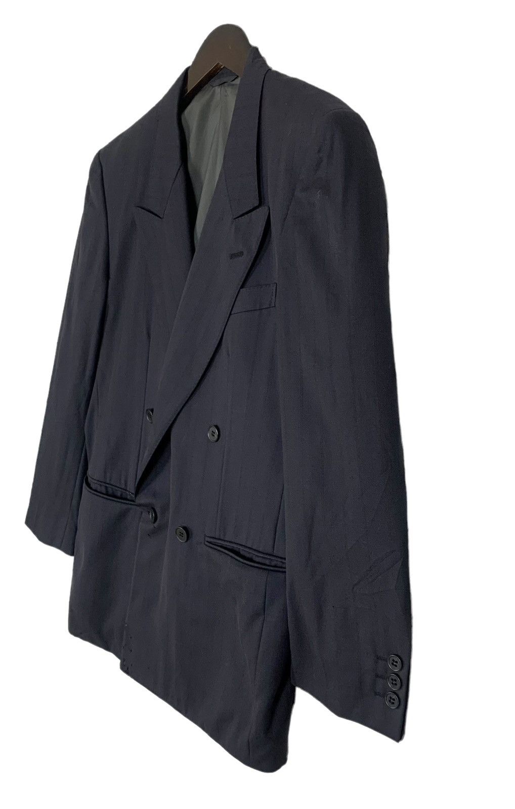 Balenciaga × Designer Balenciaga Paris Designer Luxury Blazer Coat Colour DarkGrey Size US S / EU 44-46 / 1 - 6 Thumbnail