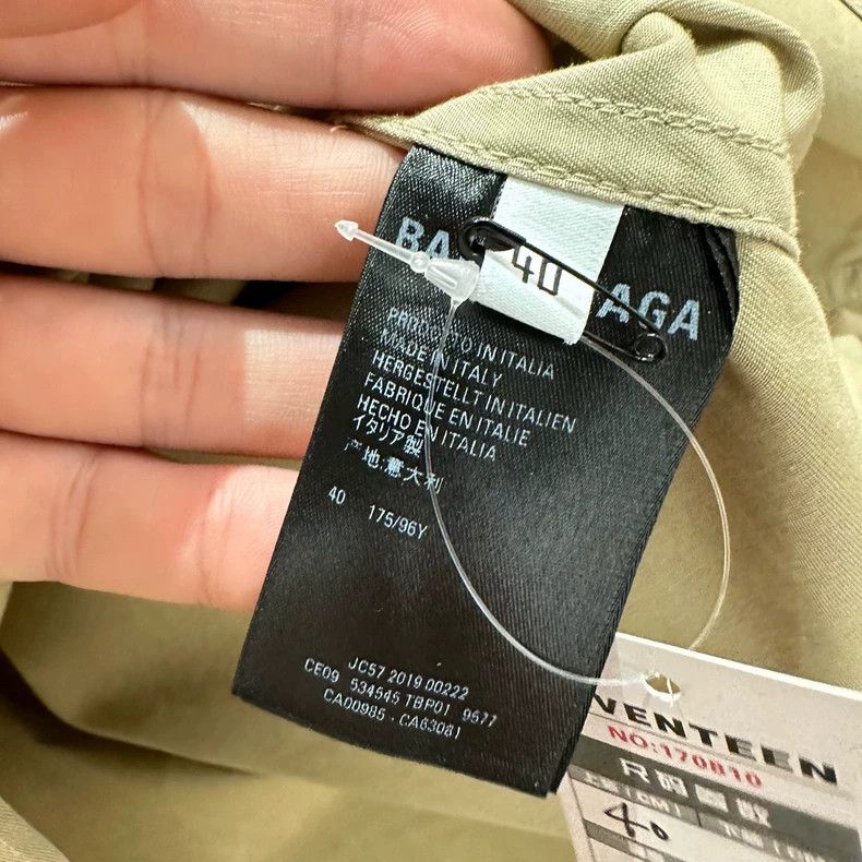 Balenciaga Balenciaga Tactical short-sleeved shirt with logo behind k Size US XXS / EU 40 - 7 Thumbnail