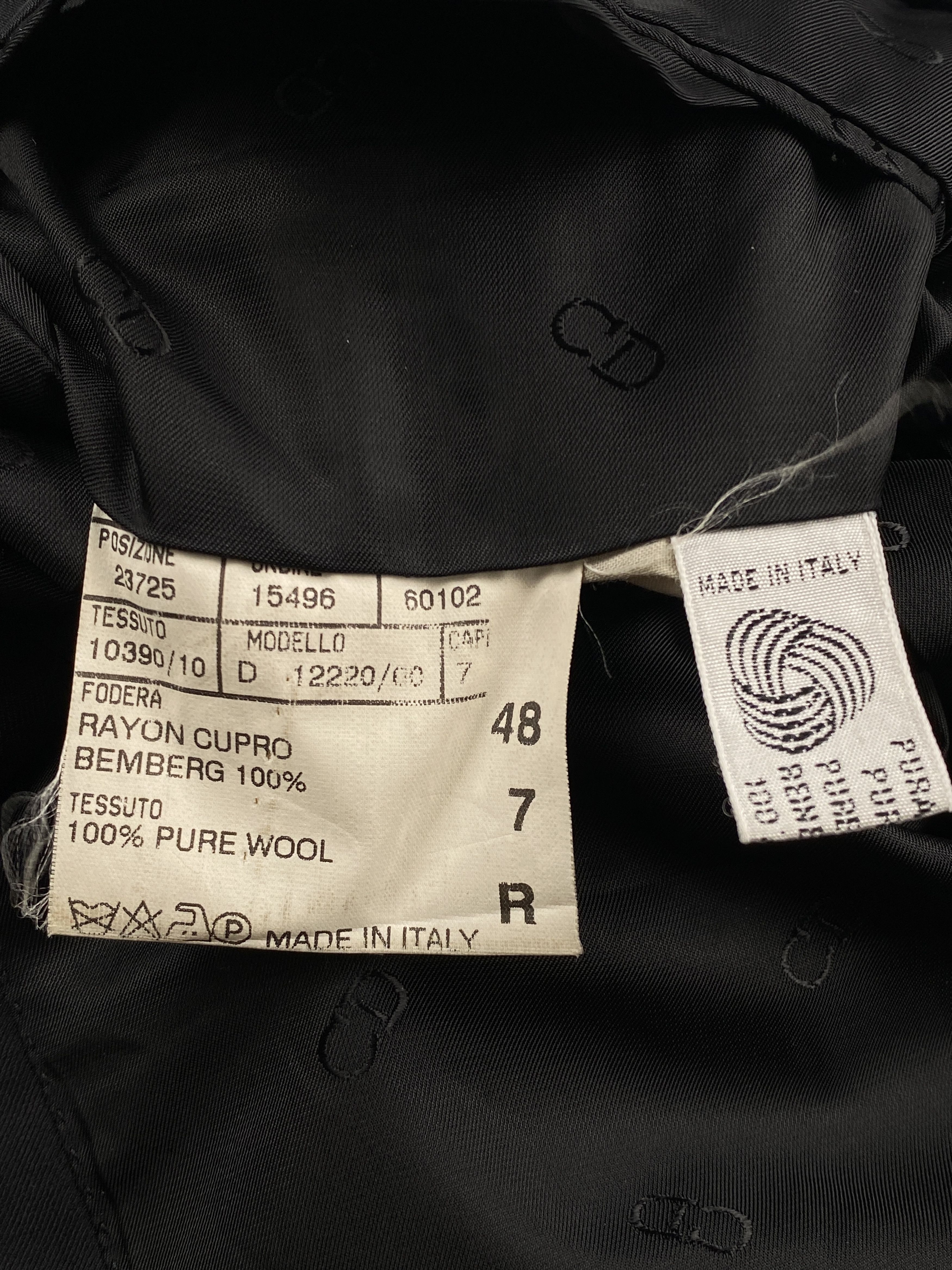Christian Dior Monsieur Boutique Single Breasted Blazer Size US M / EU 48-50 / 2 - 12 Thumbnail