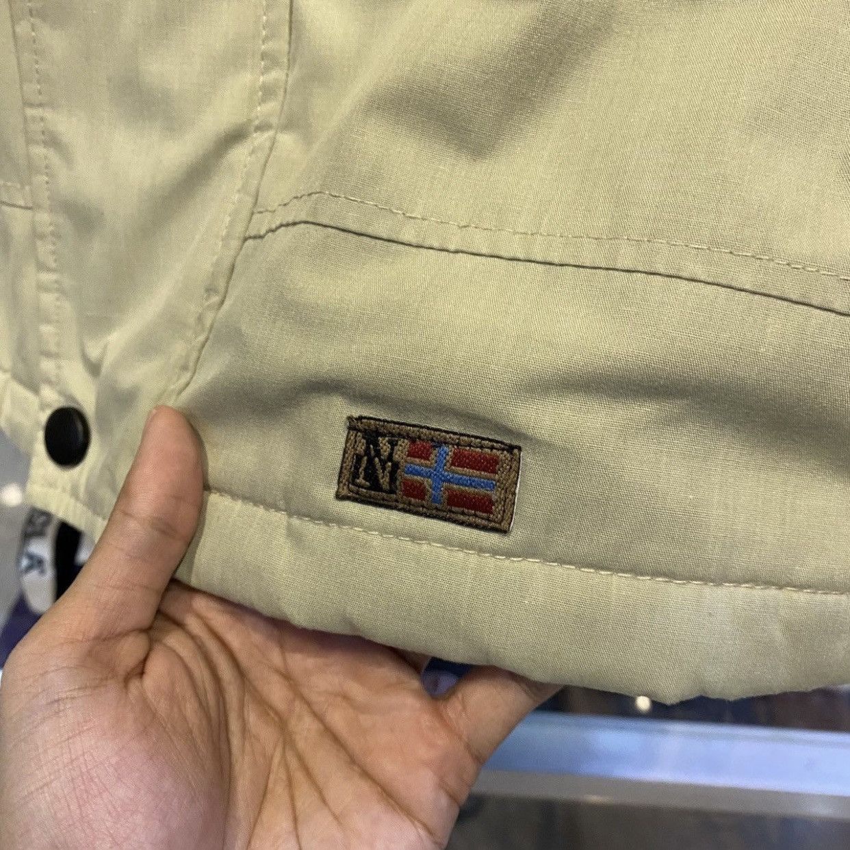 Napapijri × Vintage Vintage 2000s Napapijri Geographic Utility Field Jackets Size US XL / EU 56 / 4 - 8 Thumbnail