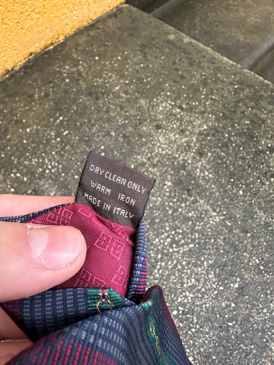 Givenchy × Vintage Vintage Givenchy Gentleman Paris Slik Tie Size ONE SIZE - 4 Thumbnail