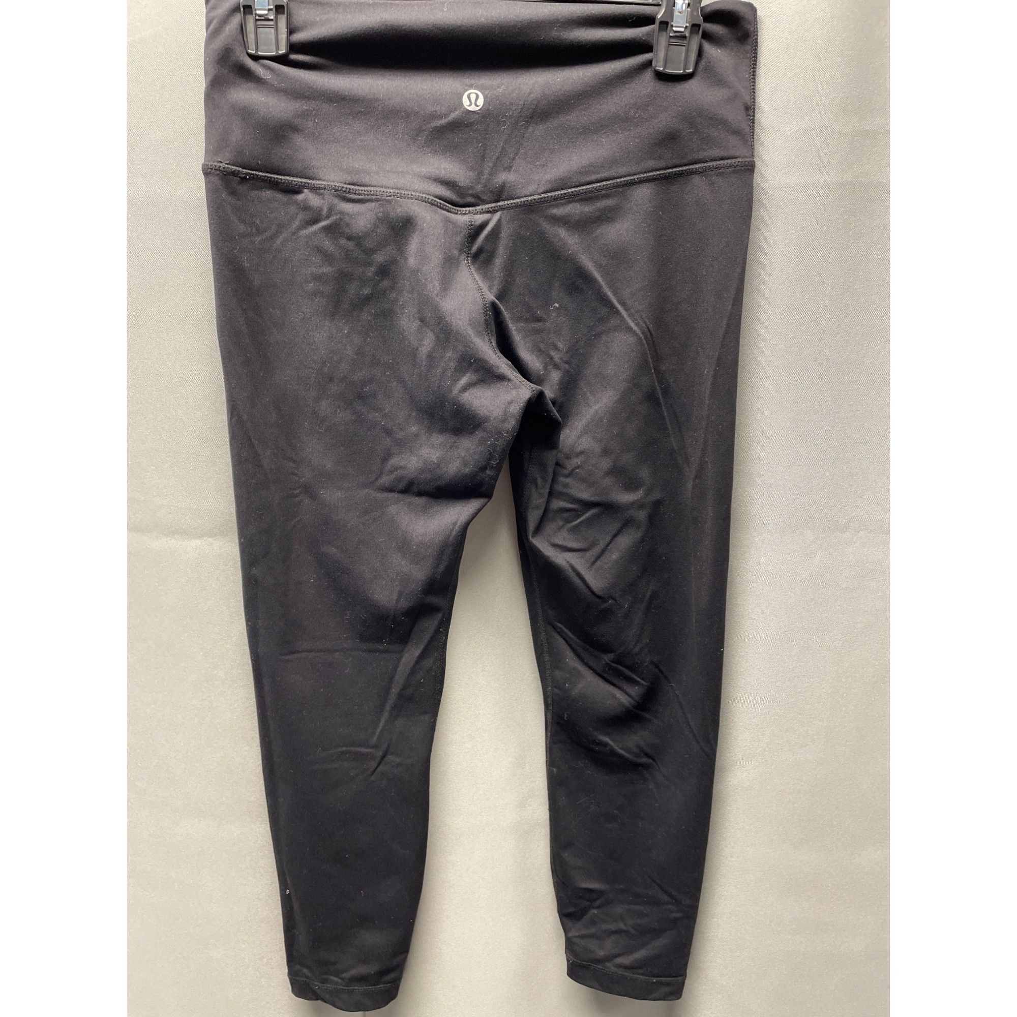 Lululemon Lululemon Women's Black Legging Stretch Size S/M SKU 4091 Size 28" / US 6 / IT 42 - 2 Thumbnail