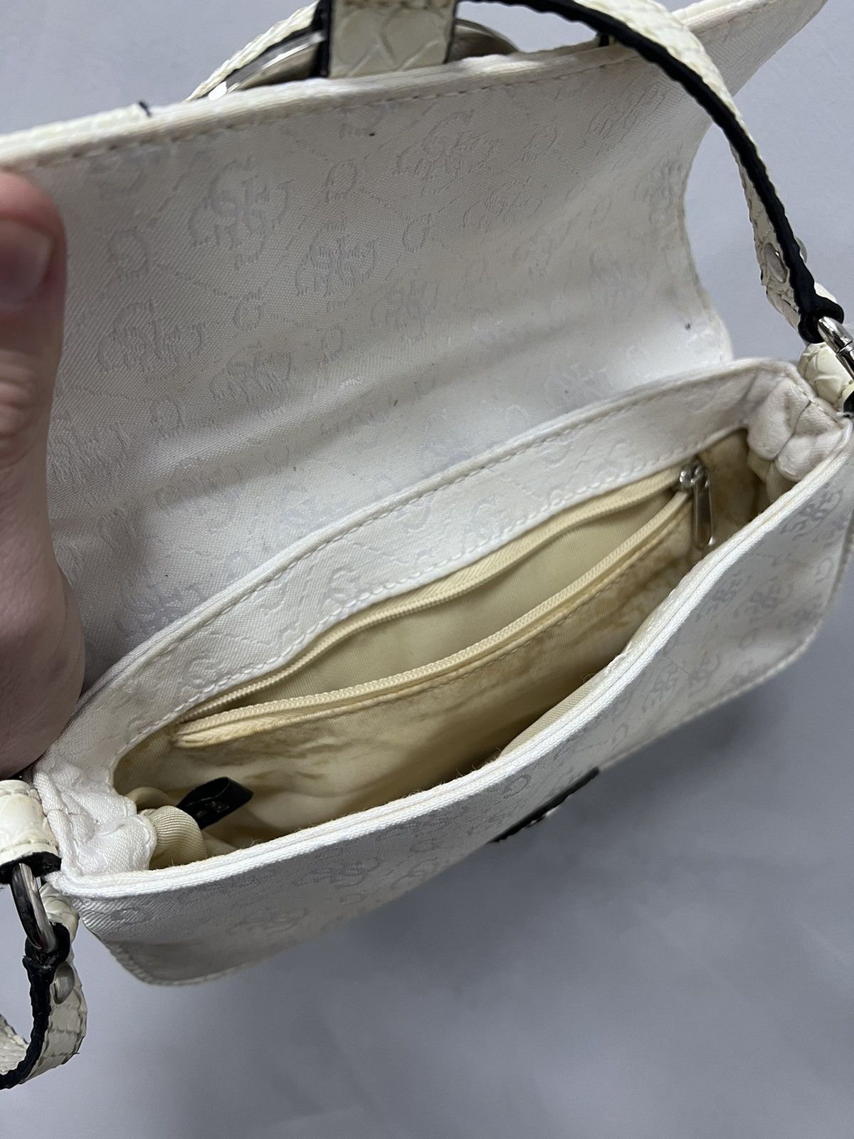 Guess × Hysteric Glamour Vintage monogram GUESS Rare Mini baguette bag Size ONE SIZE - 7 Thumbnail