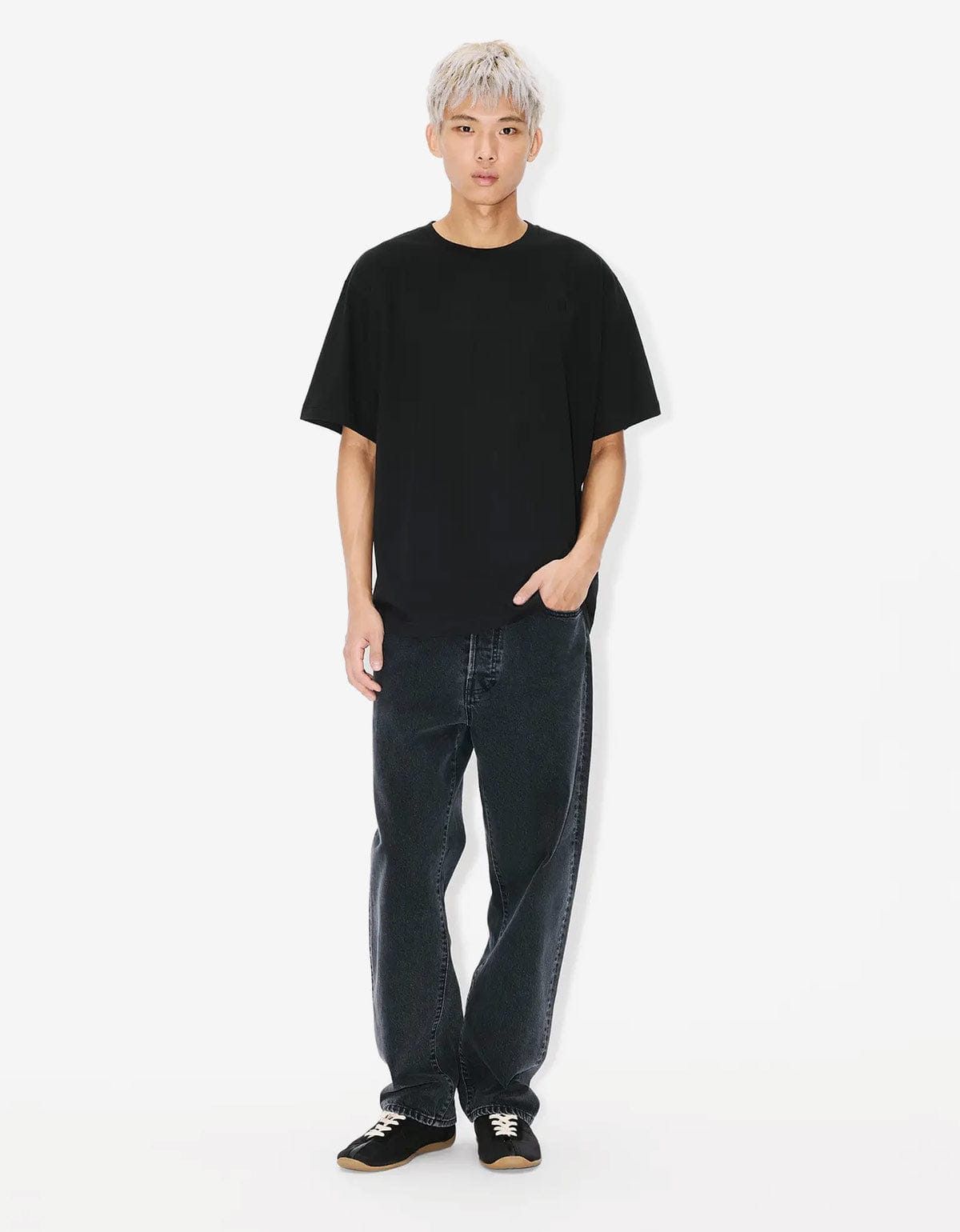Kenzo Kenzo Black Boke Flower 2.0 Embroidered Oversized T-Shirt Size US S / EU 44-46 / 1 - 7 Thumbnail