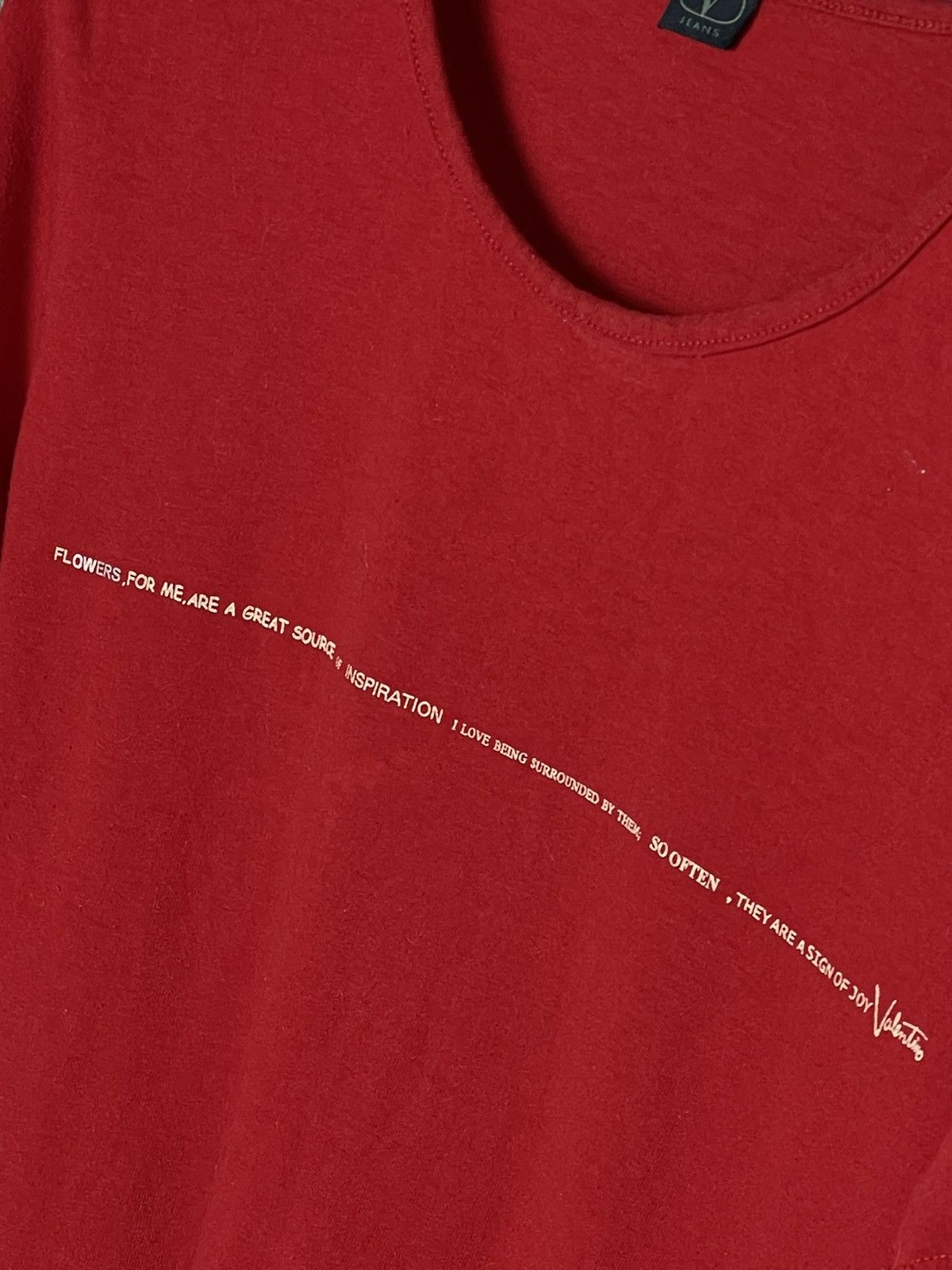 Valentino Valentino Big Logo Avant Garde Y2K Retro T shirt Size M / US 6-8 / IT 42-44 - 8 Thumbnail