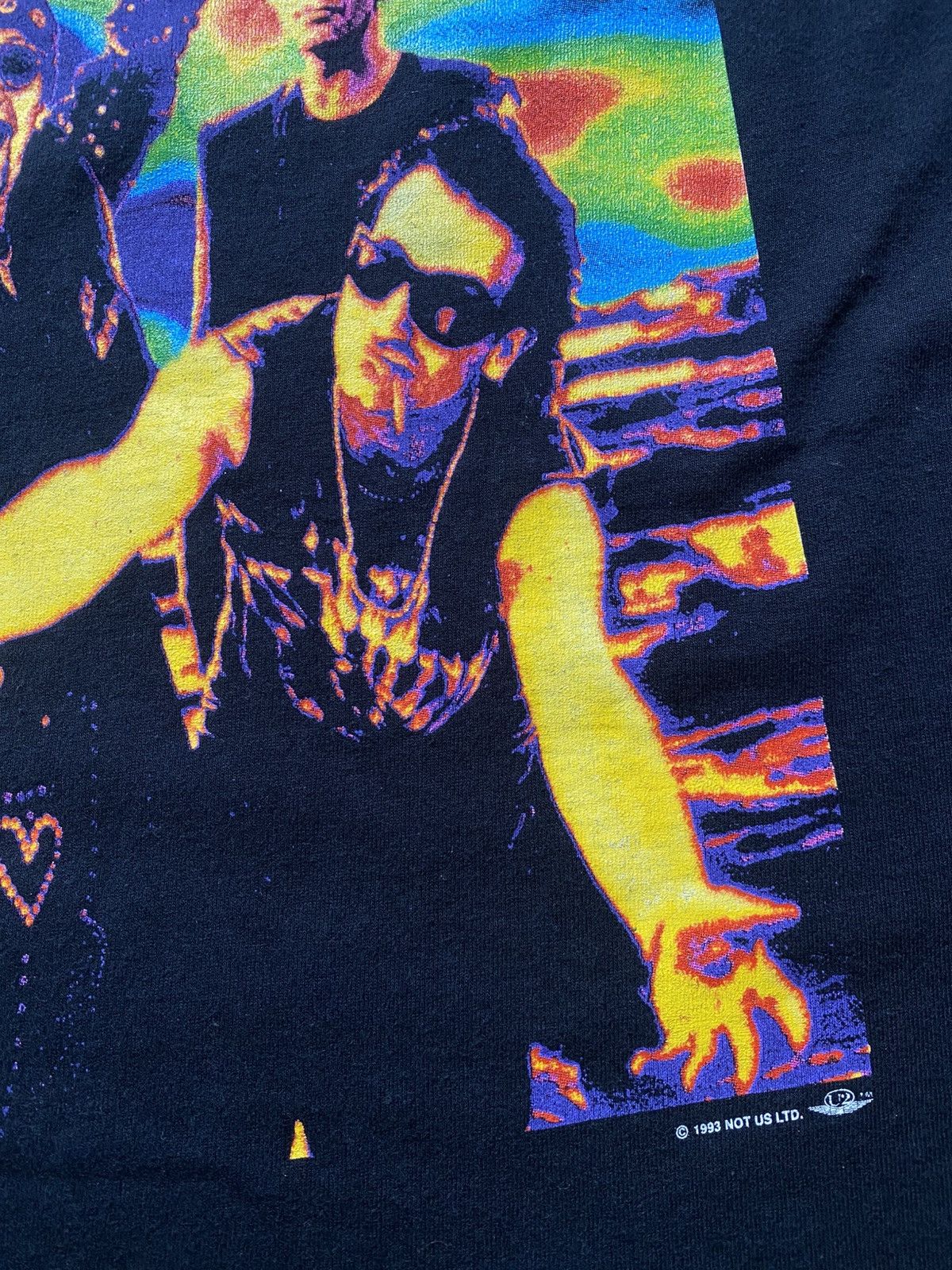 Band Tees × Vintage Vintage 1993 U2 ZooRopa European Tour 90s T-Shirt VNG L Size US L / EU 52-54 / 3 - 5 Thumbnail