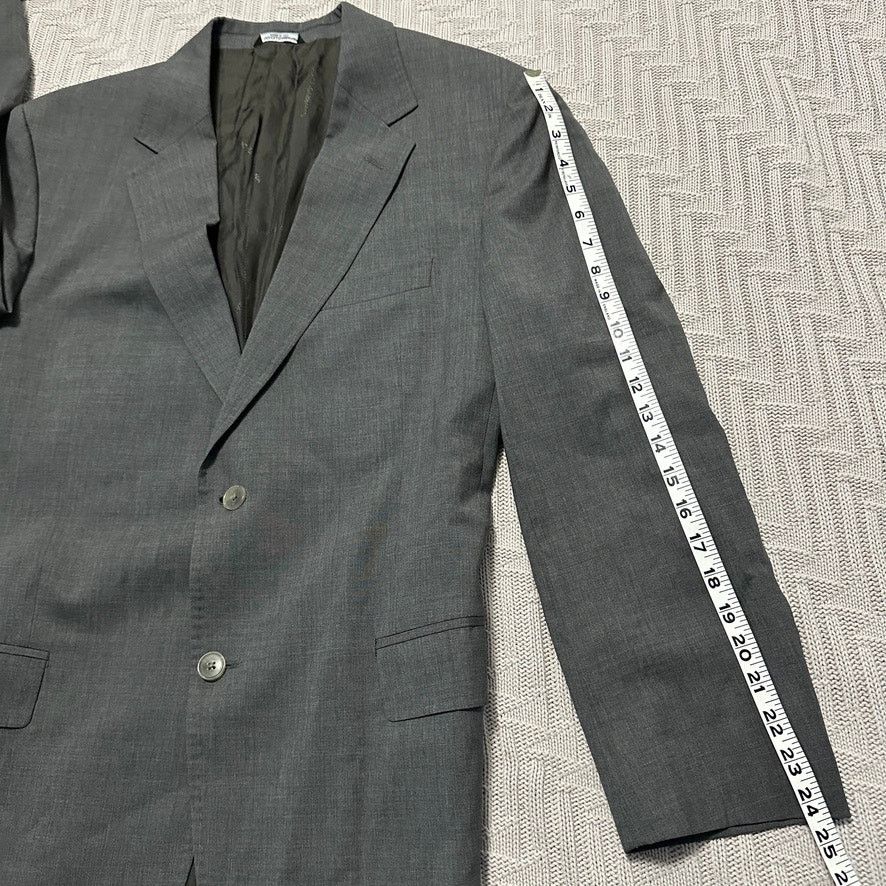 Dolce & Gabbana Dolce & Gabbana gray wool two button blazer size 38R Size 38R - 8 Thumbnail