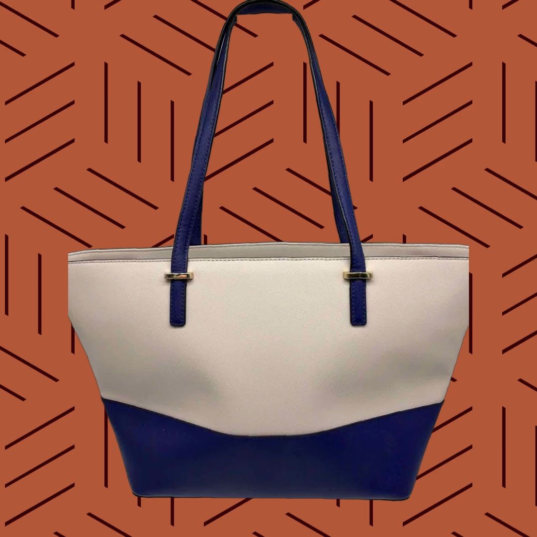 Vintage Kate Spade Grey Tote Bag Tote, Women's