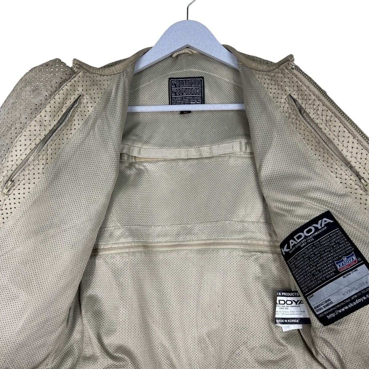 Kadoya 🔥 KADOYA K's LEATHER CUT OFF JACKET Size US M / EU 48-50 / 2 - 13 Thumbnail