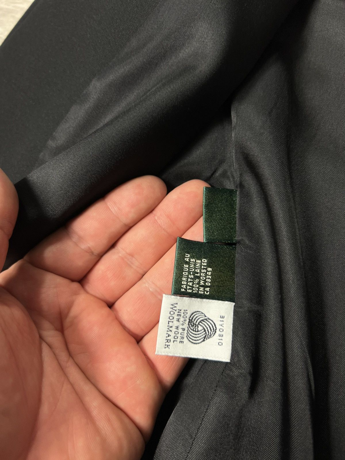 Polo Ralph Lauren Lauren Ralph Lauren Black Double Breasted Blazer Crest Patch Size XL / US 12-14 / IT 48-50 - 13 Thumbnail