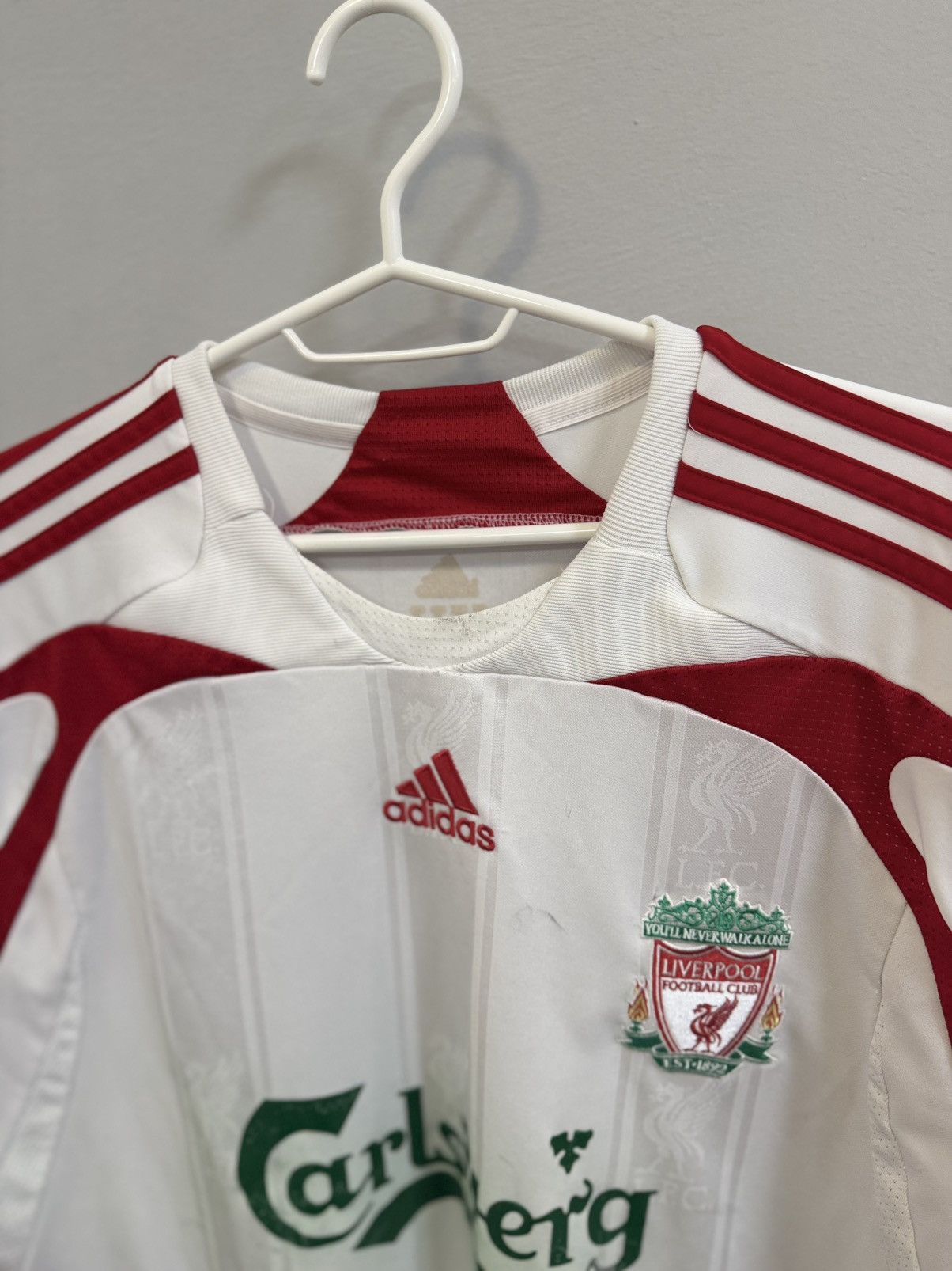 Adidas × Vintage #26 Carragher Liverpool 2007/08 football shirt Size US XL / EU 56 / 4 - 4 Thumbnail