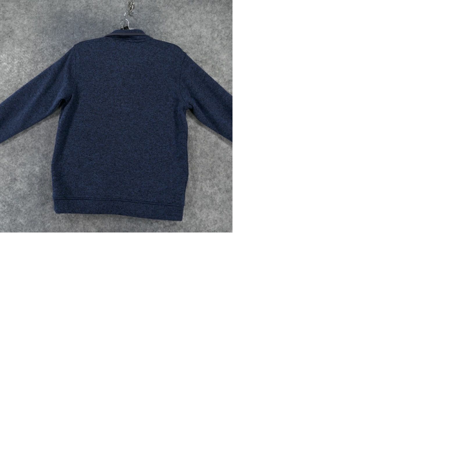 Eddie Bauer Eddie Bauer Sweater Mens Medium Long Sleeve Pullover Blue Fleece Mock Neck Logo Snap T Size US M / EU 48-50 / 2 - 9 Thumbnail