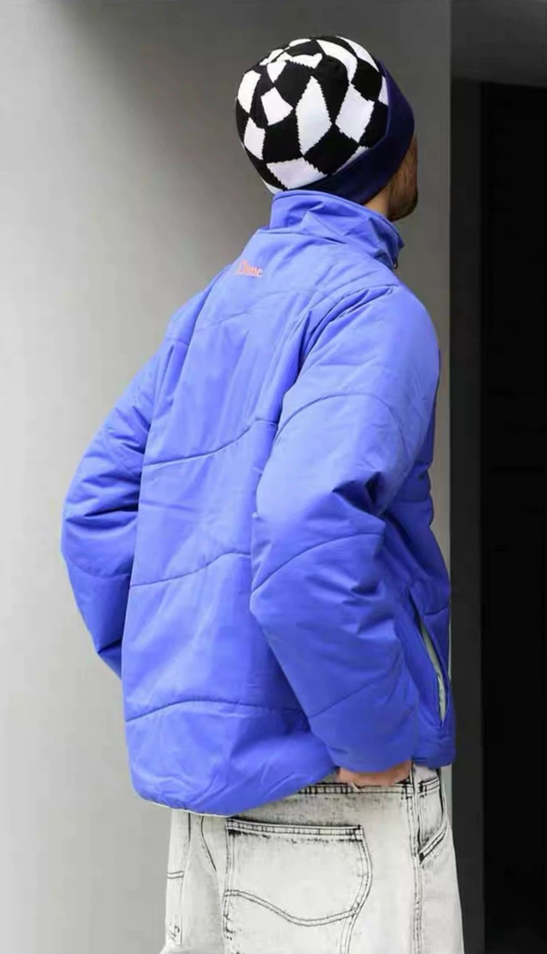 Dime Dime Trail Half Zip Jacket Iron Blue (Purple) L Printed Size US L / EU 52-54 / 3 - 1 Thumbnail