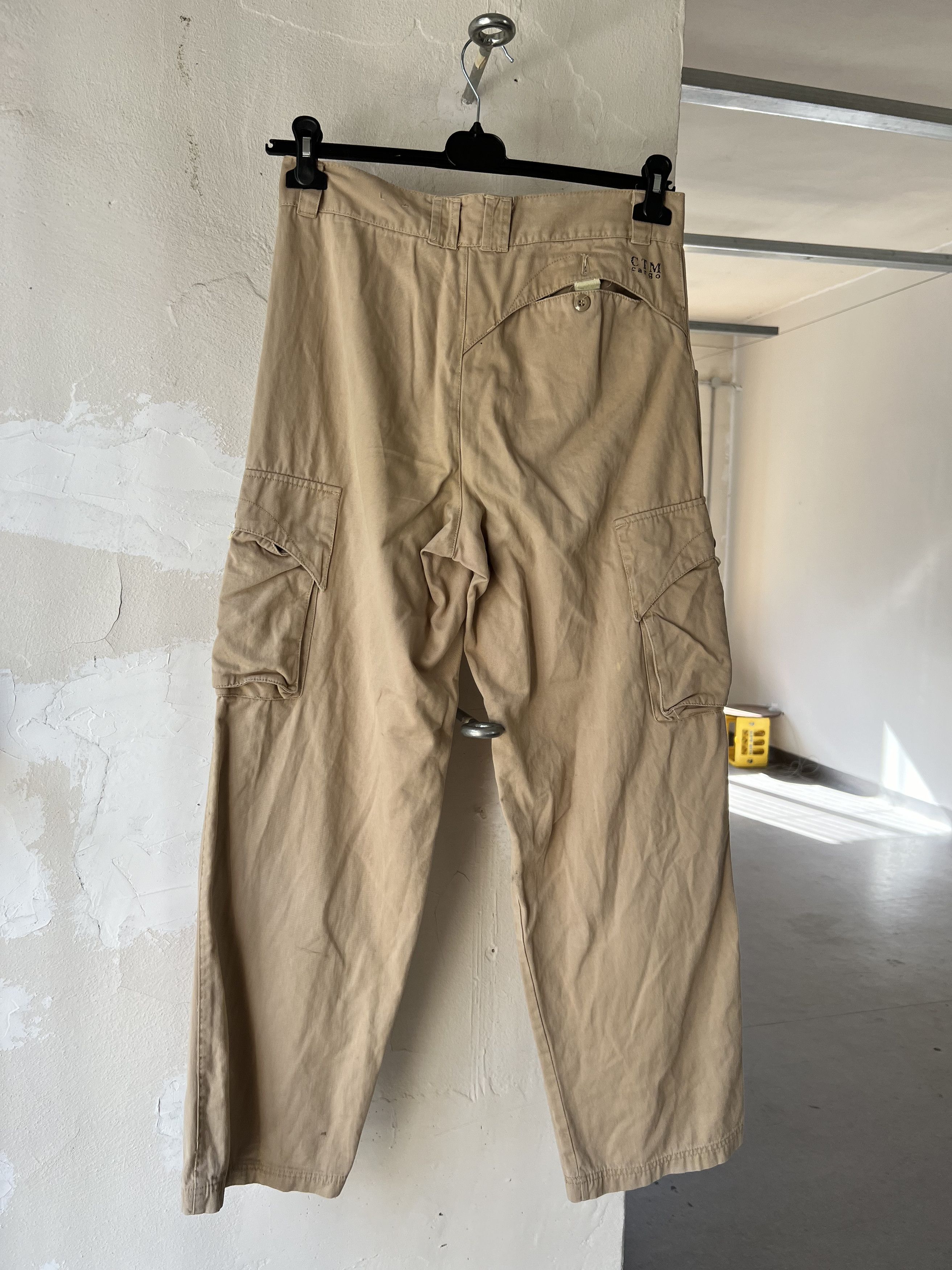 Other Asymmetric Vintage Baggie Cargo Pants 1980s Size US 32 / EU 48 - 3 Thumbnail