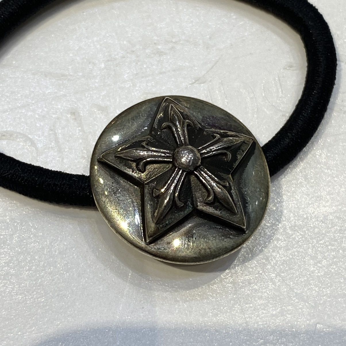 Chrome Hearts CHROME HEARTS Star Button Hairband Silver Black Size ONE SIZE - 3 Thumbnail