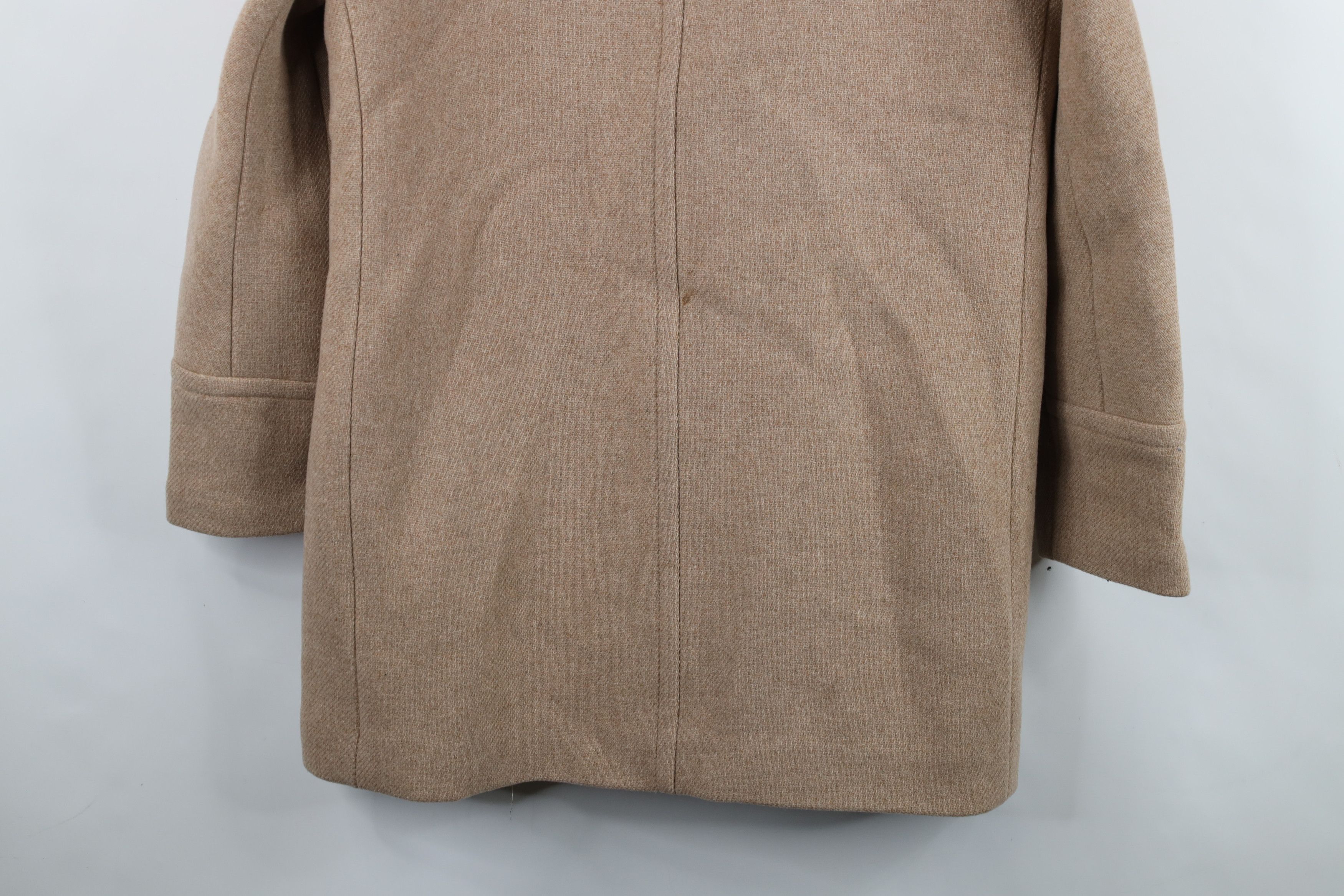 J.Crew J Crew Cloth Nello Gori Cocoon Wool Coat Jacket Beige Size XL / US 12-14 / IT 48-50 - 14 Thumbnail