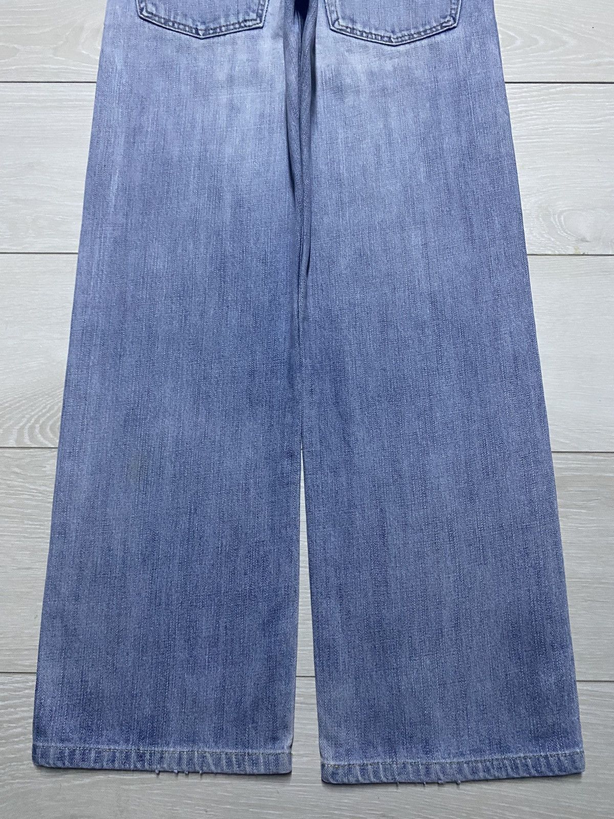 Uniqlo Vintage Uniqlo S003 Light Wash Distressed Jeans Size US 29 - 6 Thumbnail