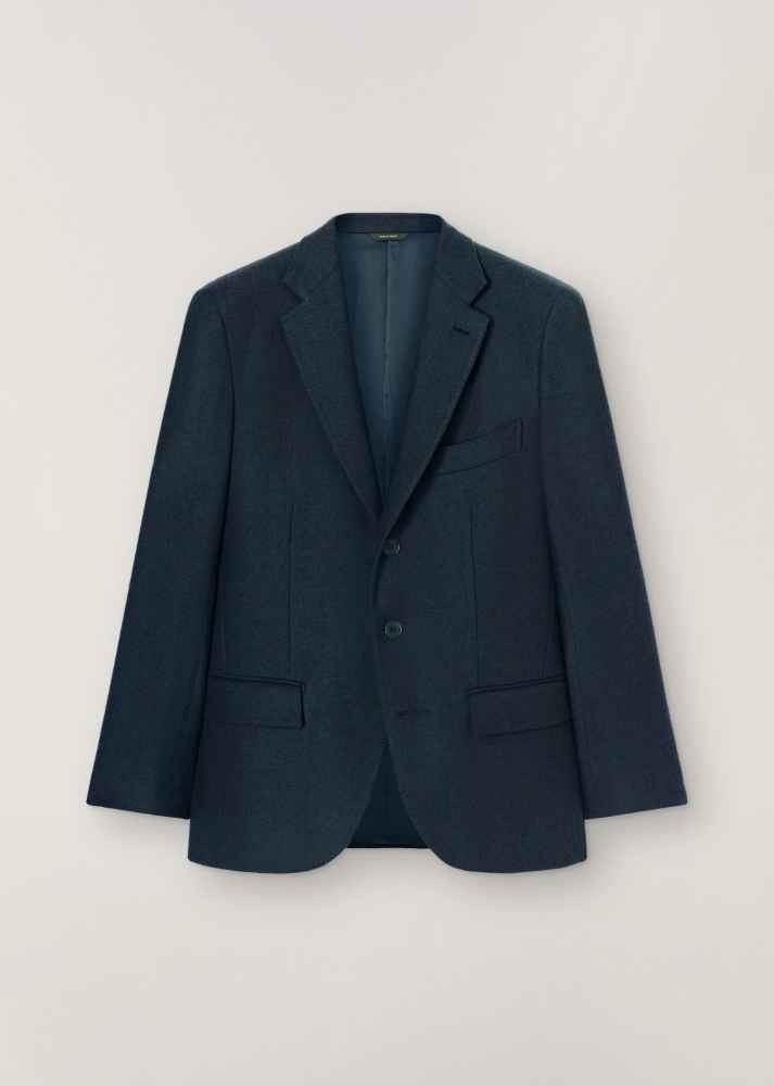 image of Loro Piana O1Loc1C0124 Single-Breasted Jacket In Blue, Men's (Size XL)