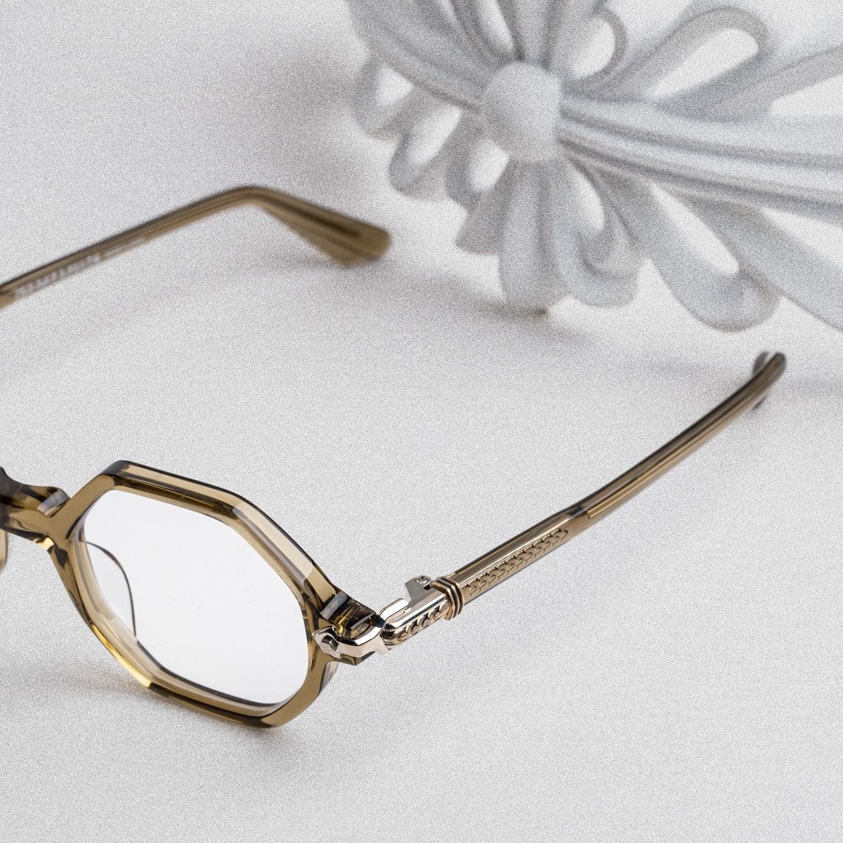 Chrome Hearts CHROME HEARTS CLITCO ARMY GLASSES Size ONE SIZE - 3 Thumbnail