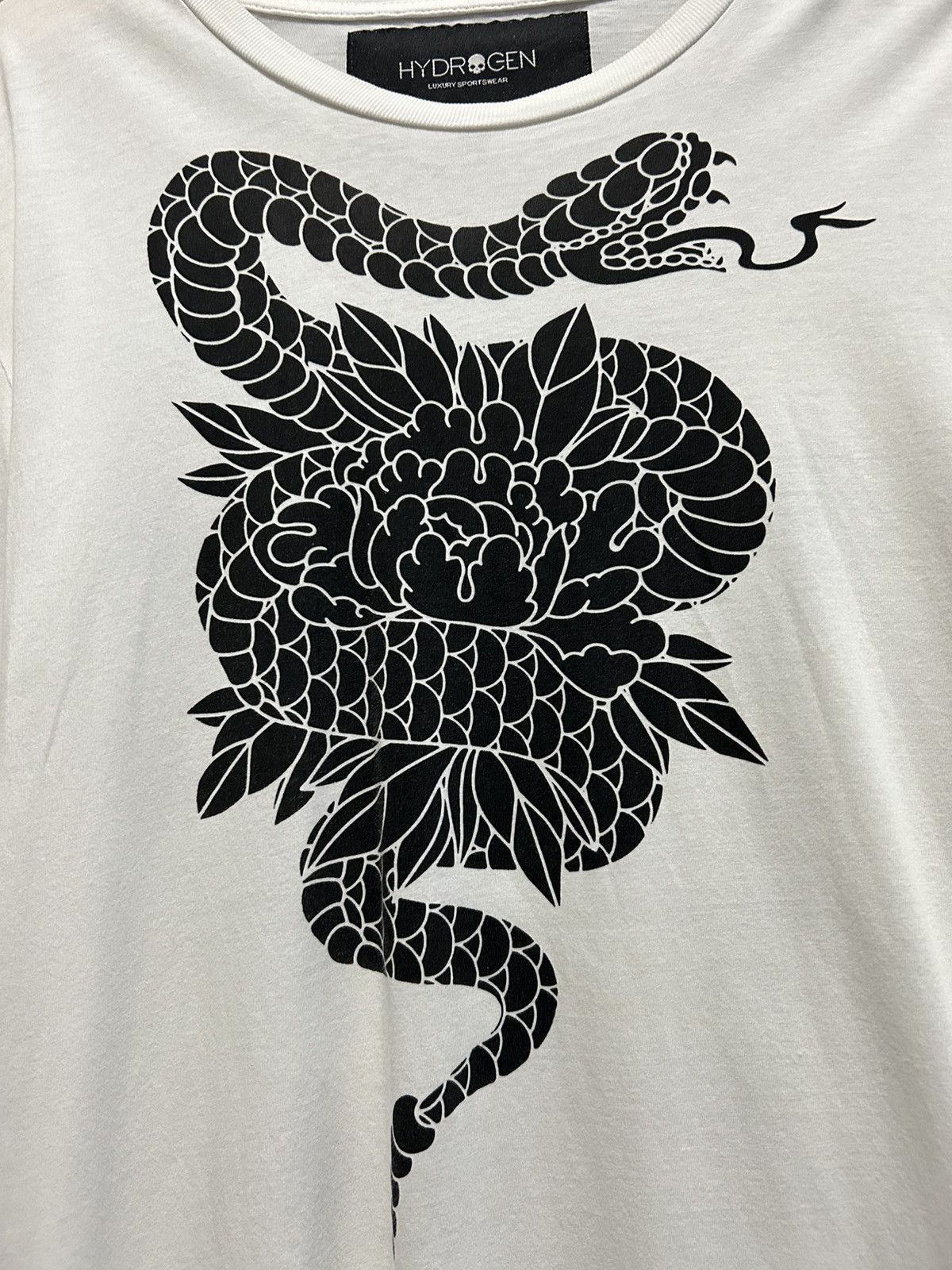 HYDROGEN HYDROGEN SNACK LOGO LONGSLEEVE Size US XL / EU 56 / 4 - 2 Thumbnail