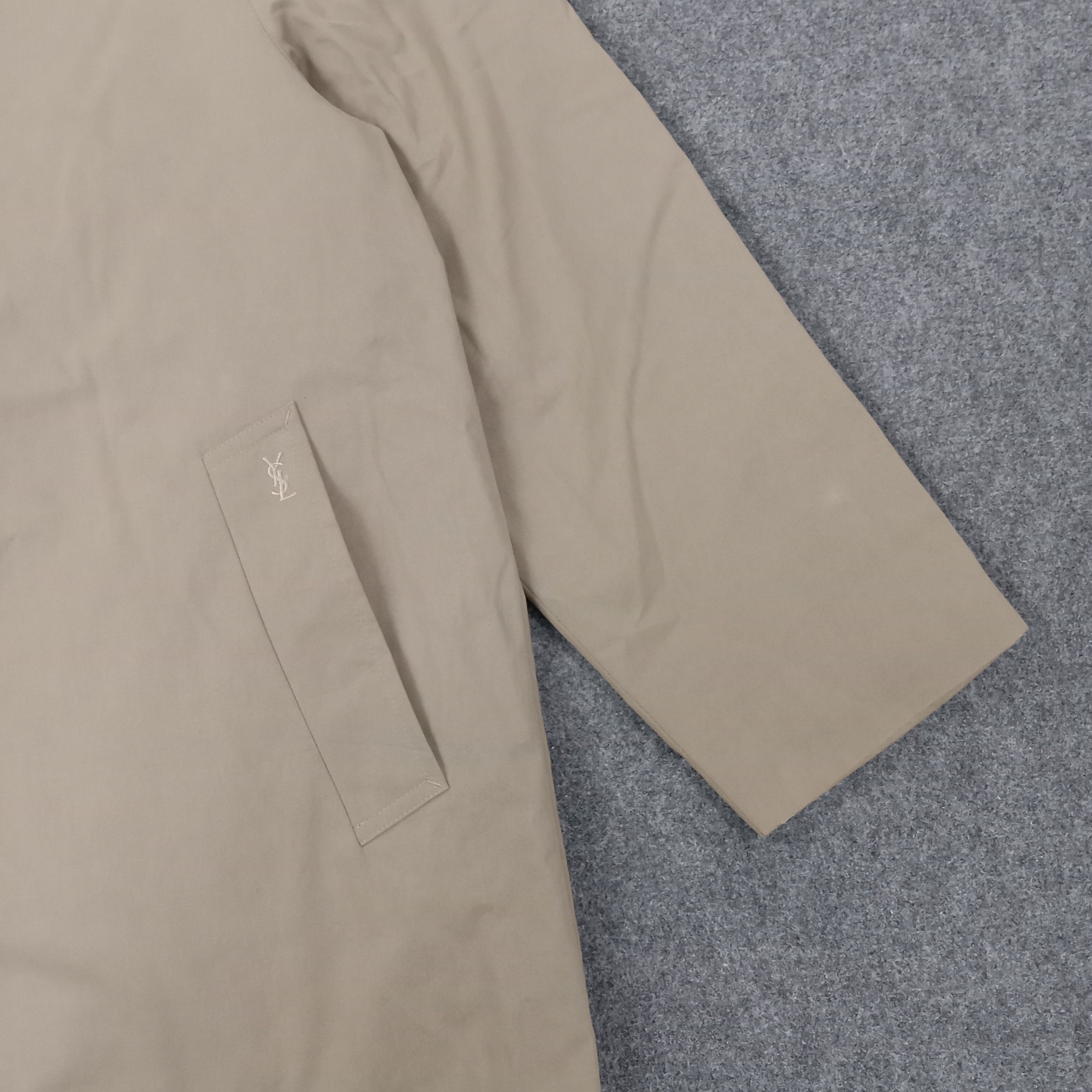 Yves Saint Laurent Yves Saint Laurent Italian Brand Trench Jacket C250N8 Size US L / EU 52-54 / 3 - 3 Thumbnail